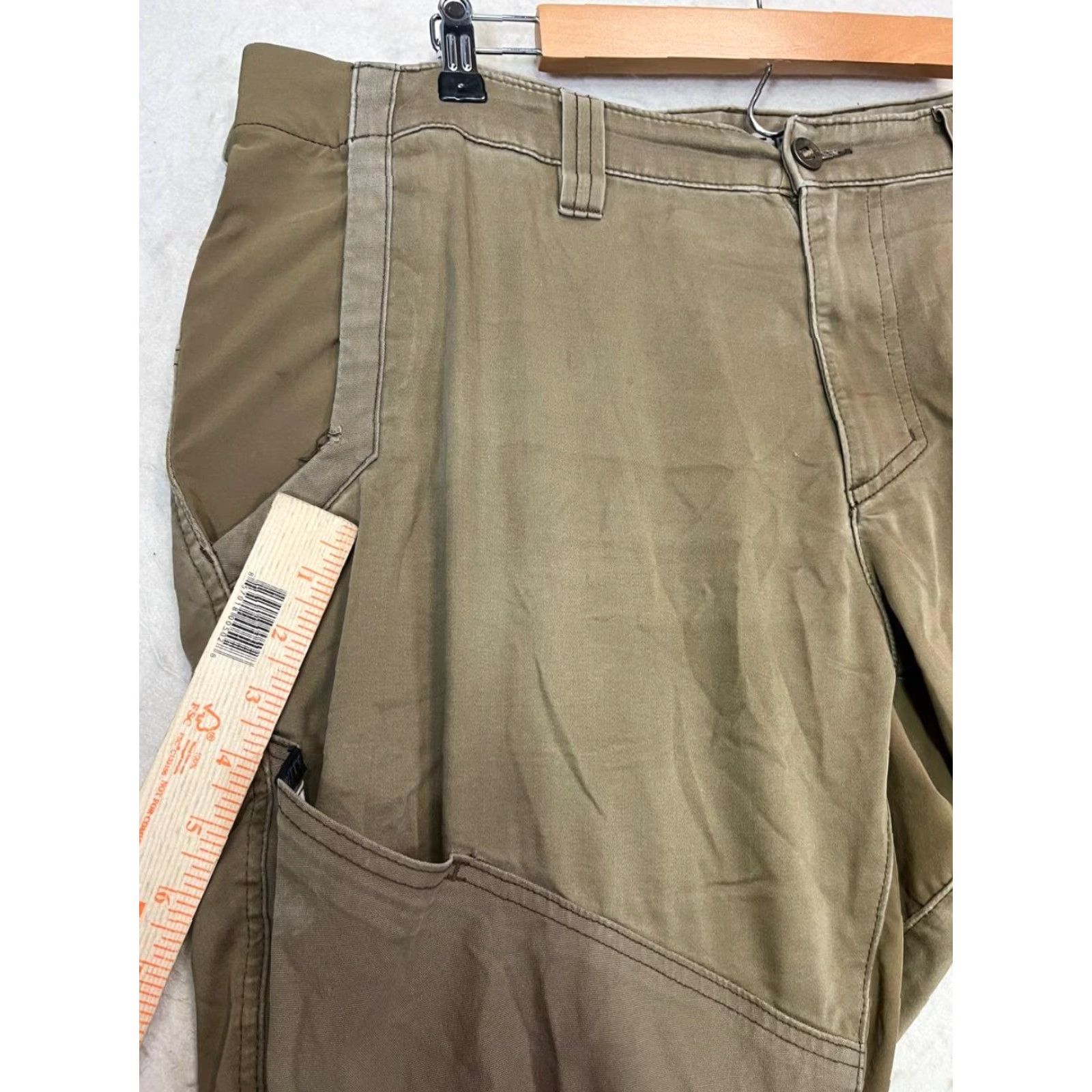 Vintage 5.11 Tactical Men's Pants Workwear 40X32 100% Cotton Brown Zipper Cargo Pockets Canvas Relaxed Straight Inseam 32 Regular Size 40 See Pics Size US 28 / EU 44 - 6 Thumbnail