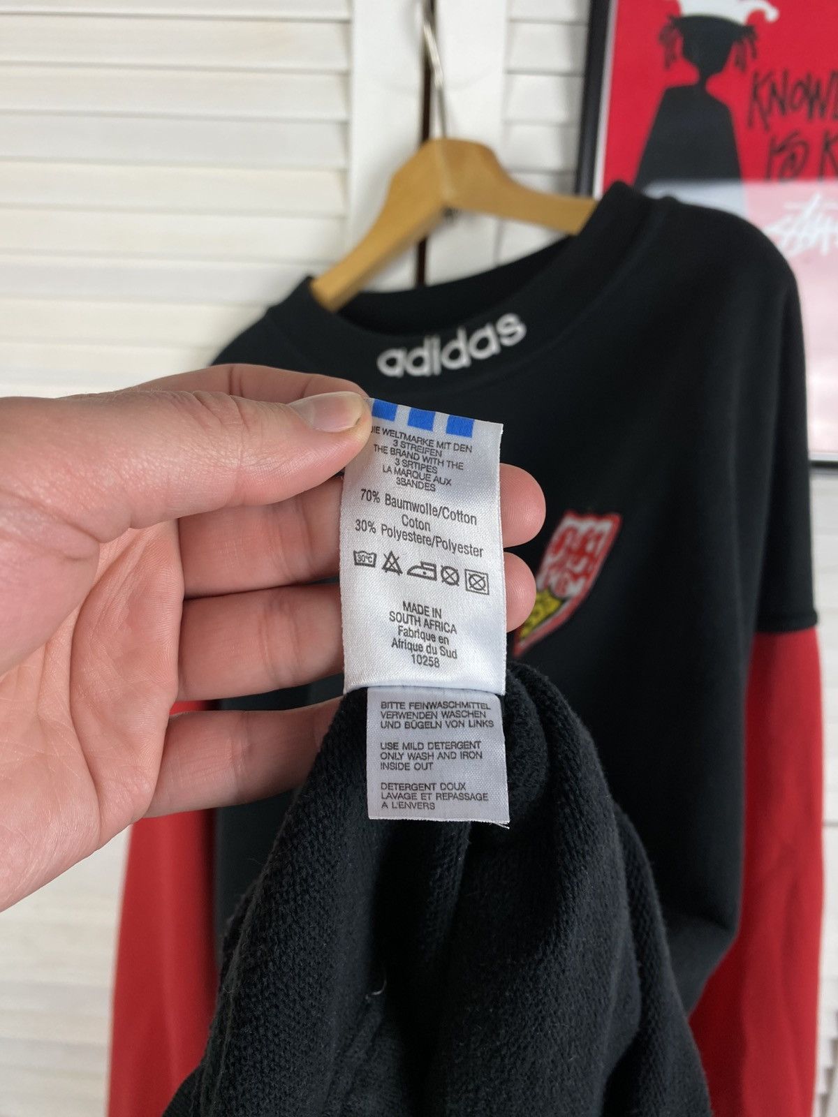 Adidas Vintage 90s Adidas VfB Stuttgart Trefoil Sweatshirt L Bundle Size US XL / EU 56 / 4 - 8 Thumbnail