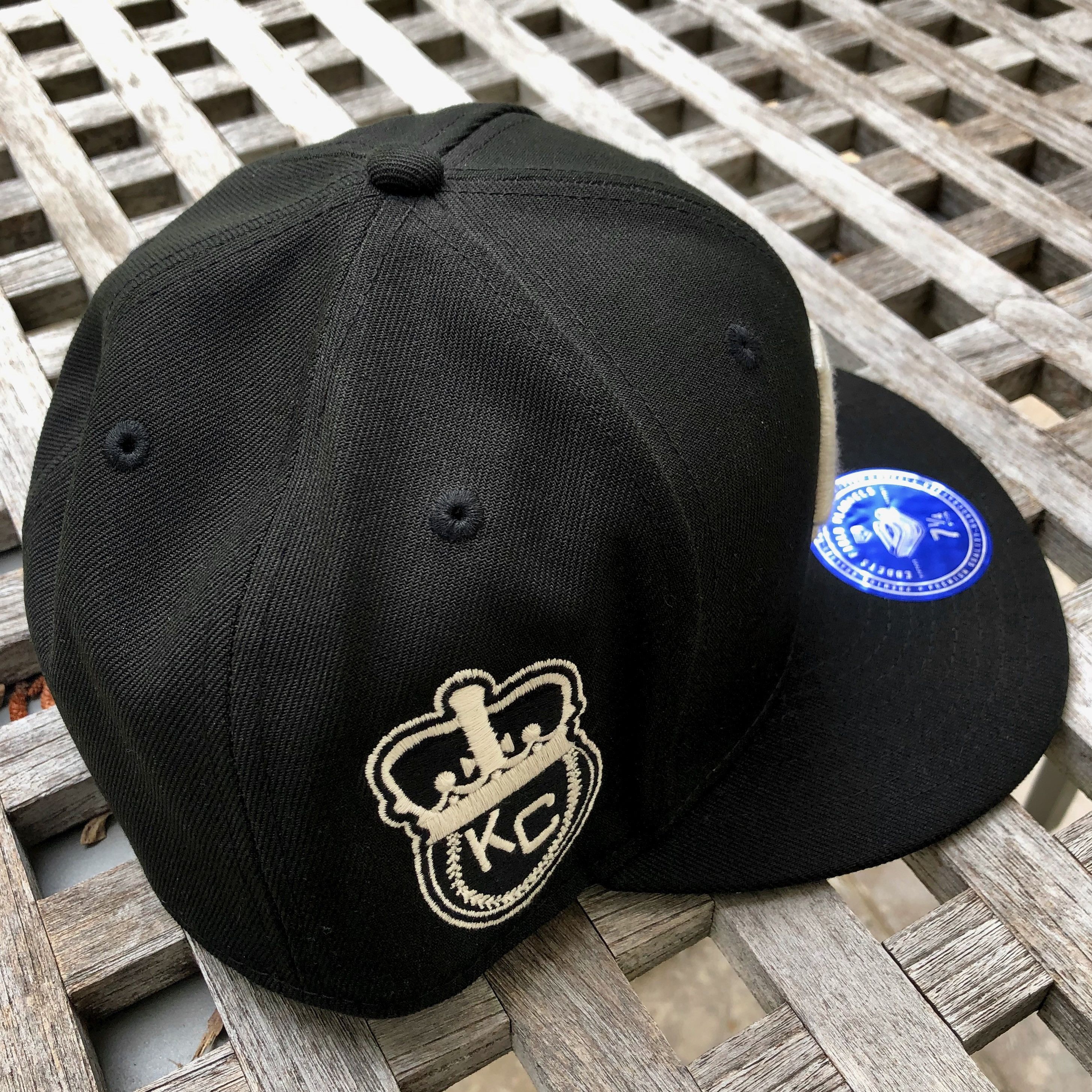 Ebbets Field Flannels Kansas City Monarchs Negro League Baseball Hat 7 1/4 Size ONE SIZE - 3 Thumbnail