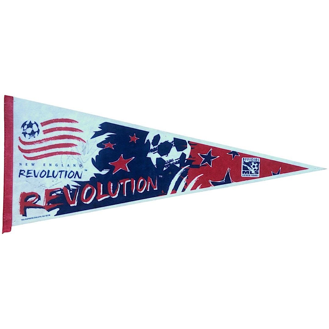 Other New England Revolution 1997 Autographed Pennant Size ONE SIZE - 1 Thumbnail