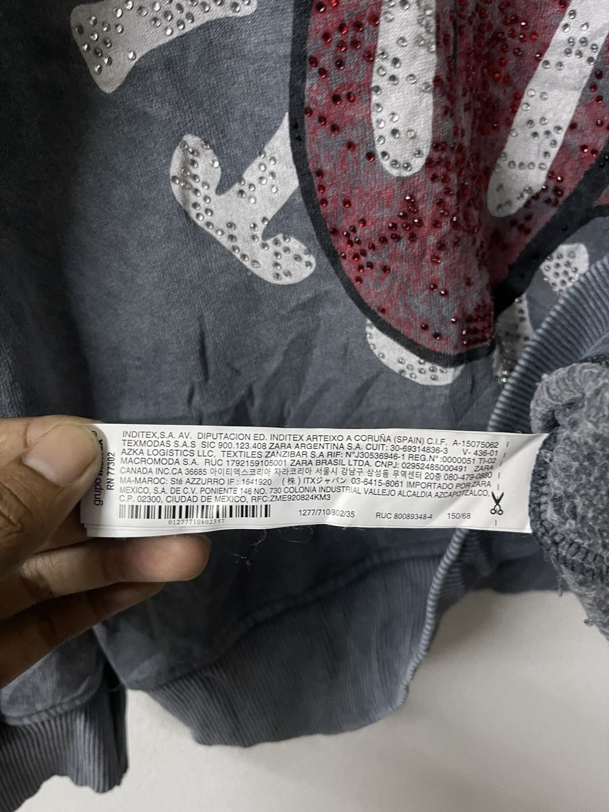 The Rolling Stones ZARA The Rolling Stone Sweatshirt Size US S / EU 44-46 / 1 - 9 Thumbnail