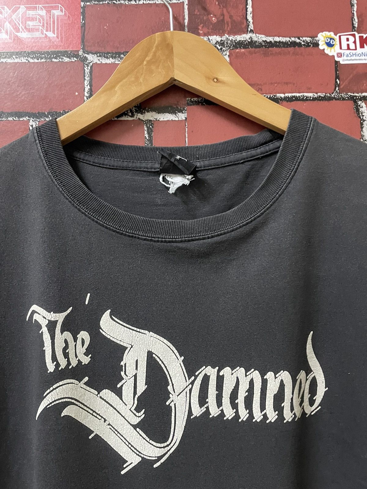 Band Tees VINTAGE THE DAMNED SHIRTS Size US L / EU 52-54 / 3 - 7 Thumbnail