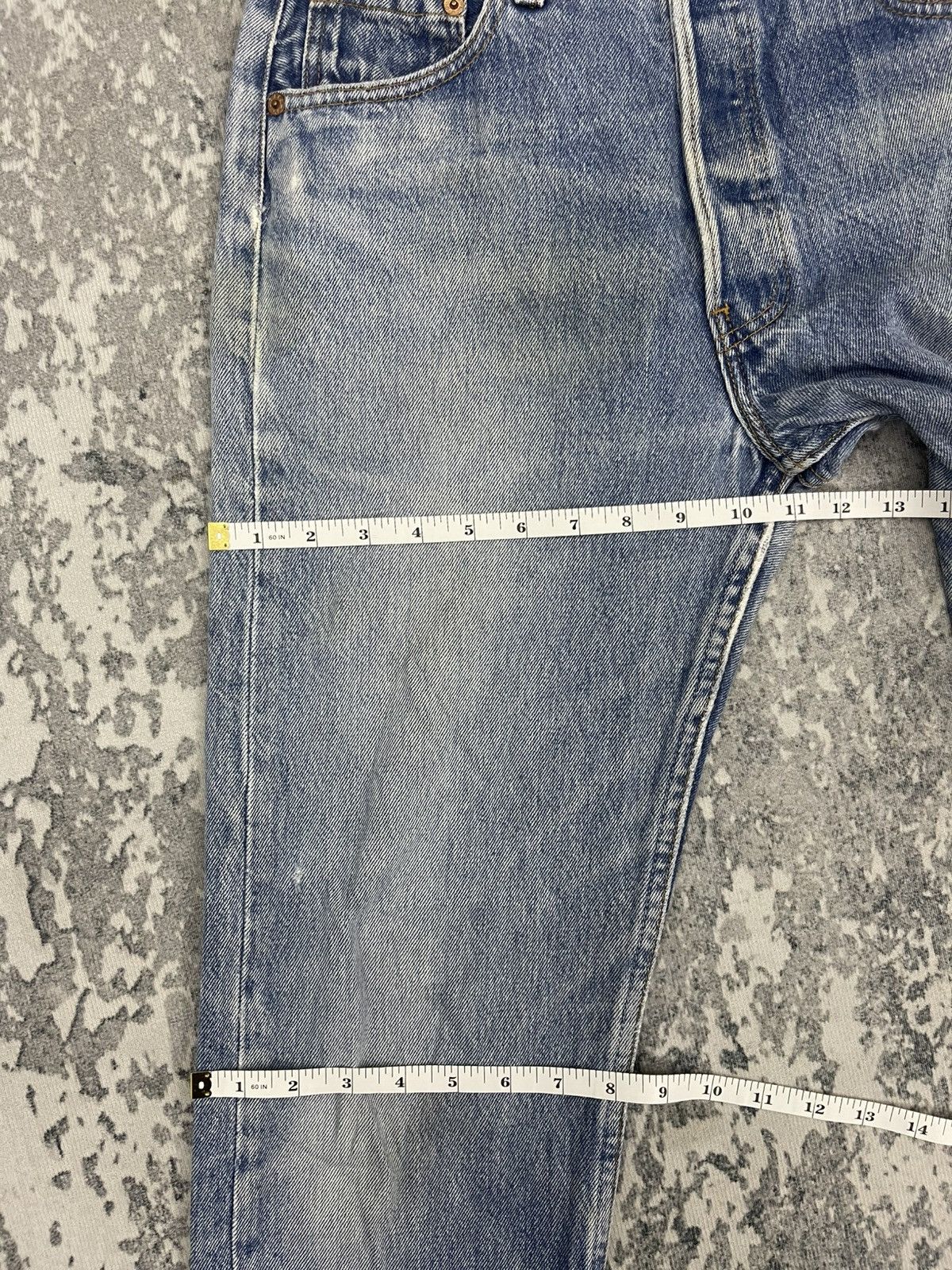 Levi's Vintage 90s Levis 501 Faded Blue For Women Size 29" - 16 Thumbnail