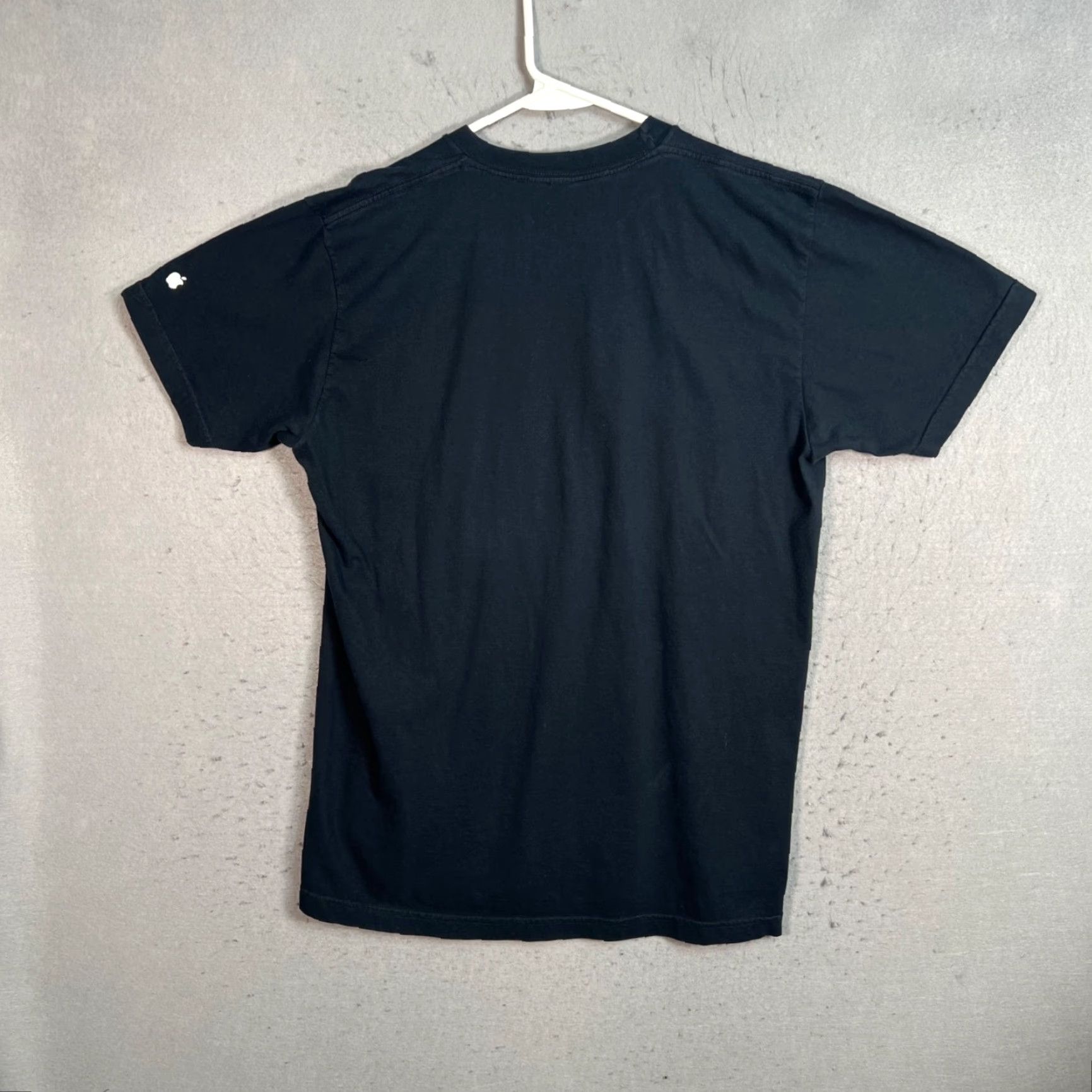 Apple VINTAGE Apple T-Shirt Shirt Mens M Black Crew Neck Short Sleeve 8/10 90s Merch Mens Size US M / EU 48-50 / 2 - 2 Thumbnail