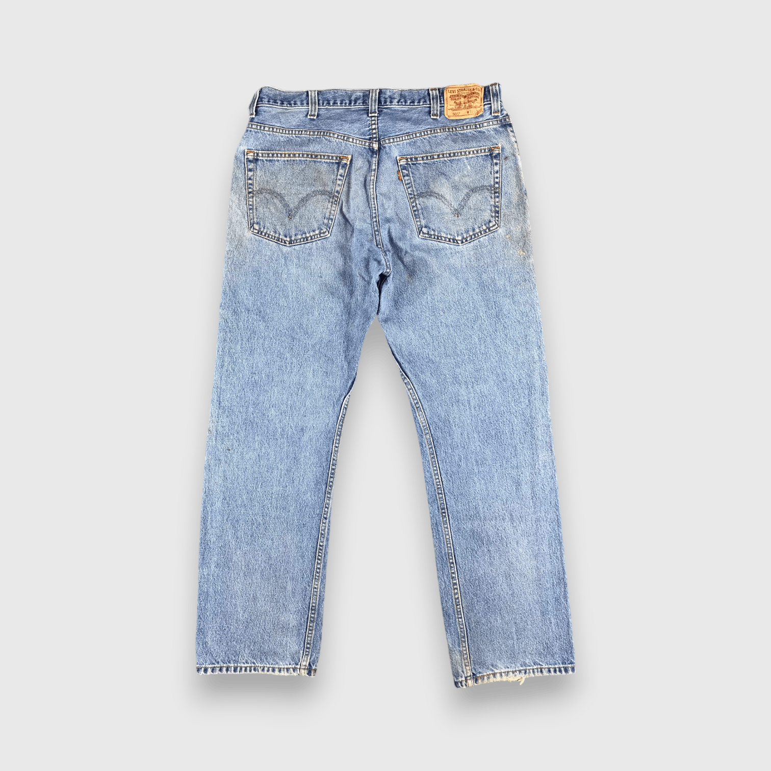 Levi's Vintage Blue Wash Levis 505 Jeans-J2112 Size US 38 / EU 54 - 2 Thumbnail