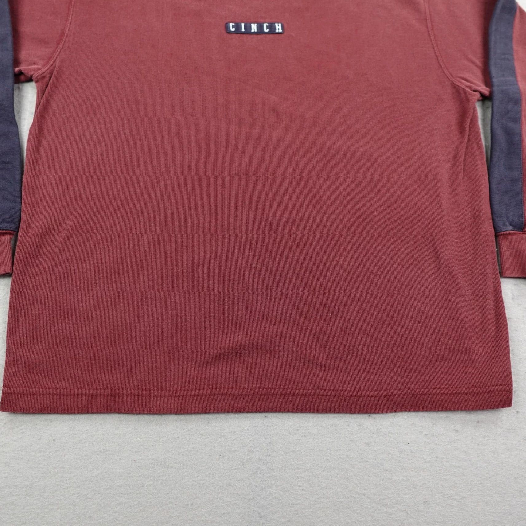 Vintage VINTAGE Cinch Shirt Mens Medium Red Blue Thick Western Pullover Crew Neck Cowboy Rodeo 90s Mens Size US M / EU 48-50 / 2 - 3 Thumbnail
