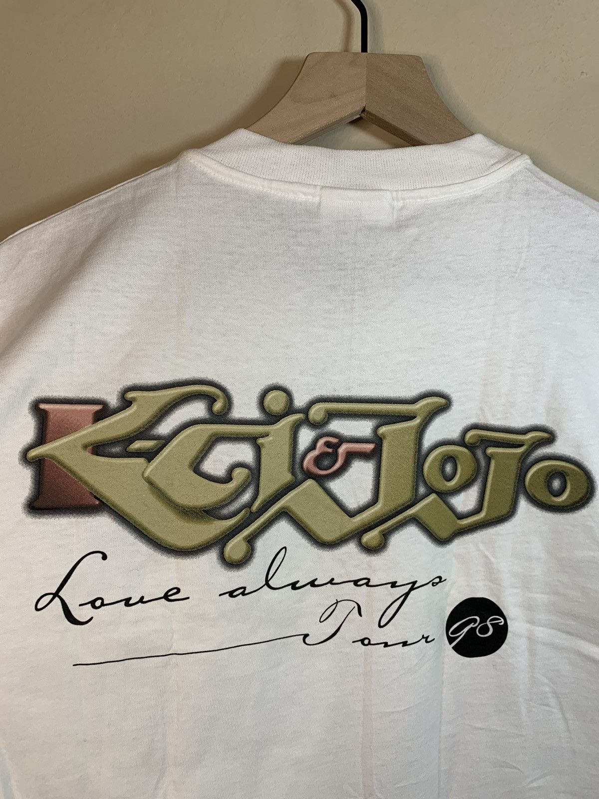 Band Tees × Rap Tees × Vintage *RARE* Vintage DS 1998 K-Ci & JoJo Love Always Tour T-Shirt Size US M / EU 48-50 / 2 - 4 Thumbnail
