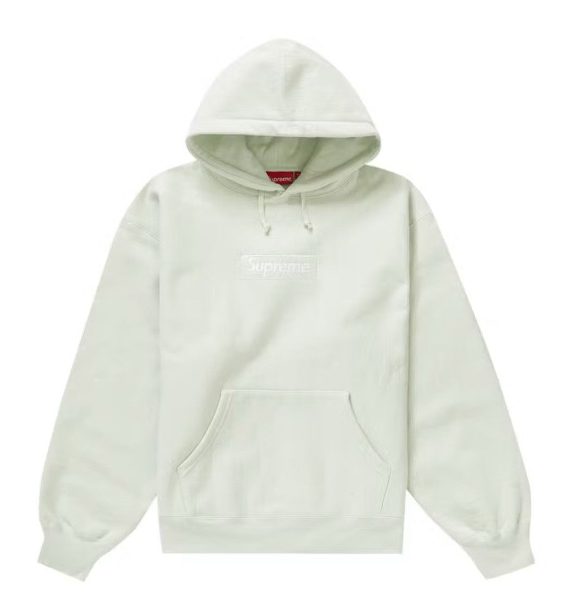 Supreme Supreme Box Logo Hoodie Light Green Size US S / EU 44-46 / 1 - 1 Thumbnail