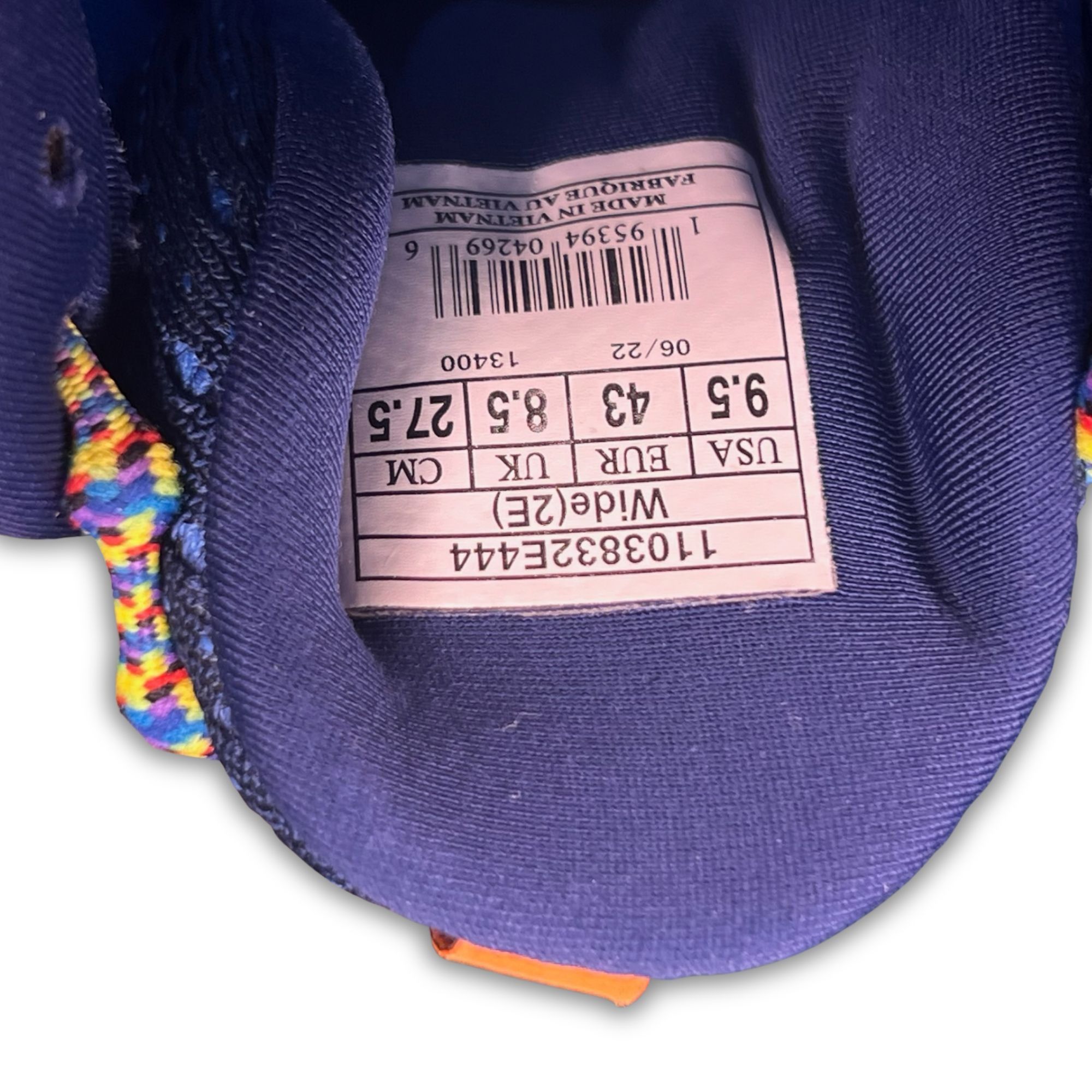 Brooks Brooks Mens Glycerin GTS 20 Running Shoes Size 9.5 Blue/Oran Size US 9.5 / EU 42-43 - 8 Thumbnail