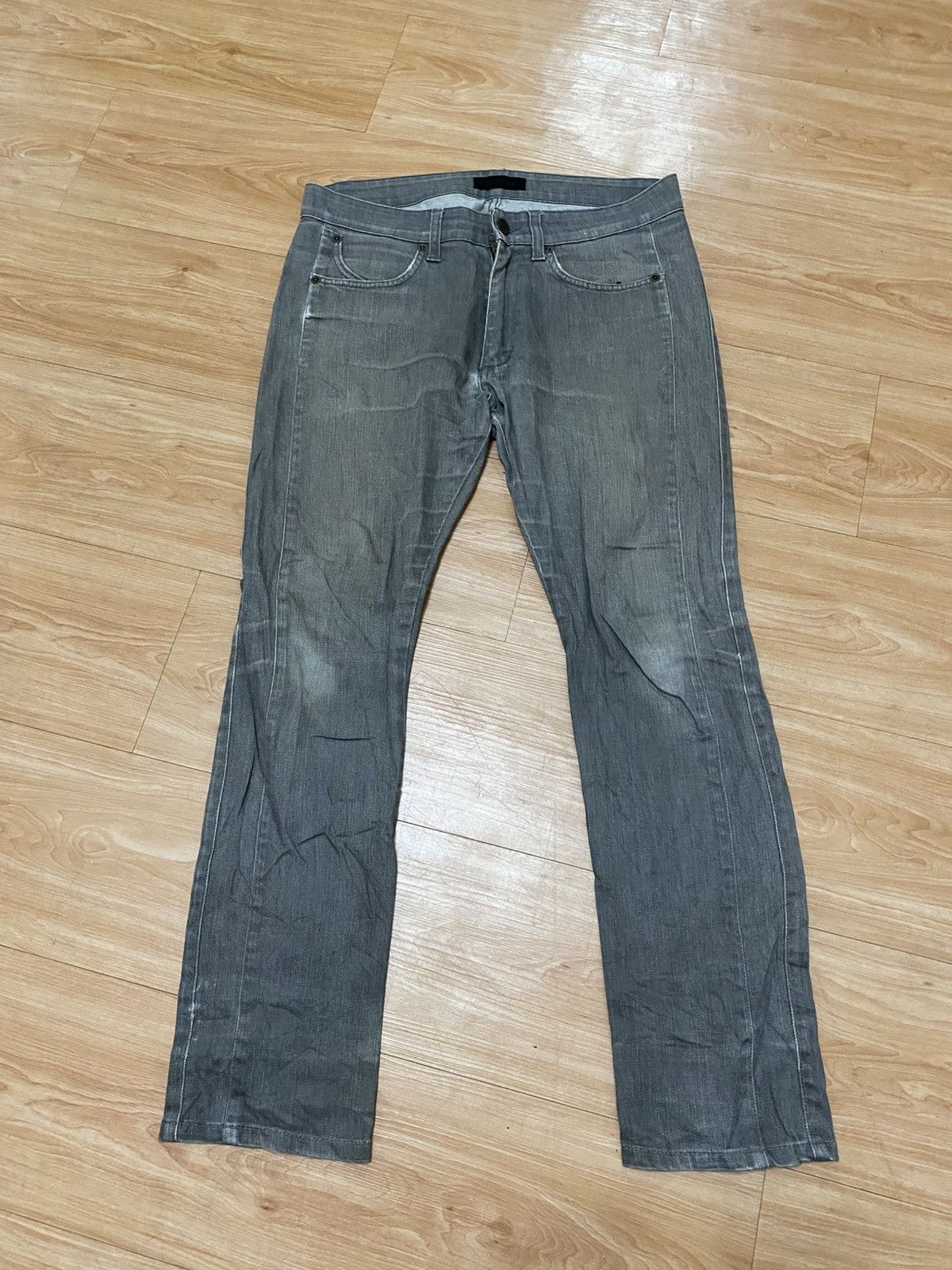 Superfine × Vintage Italy brand super fine denim nice design Size US 33 - 2 Thumbnail