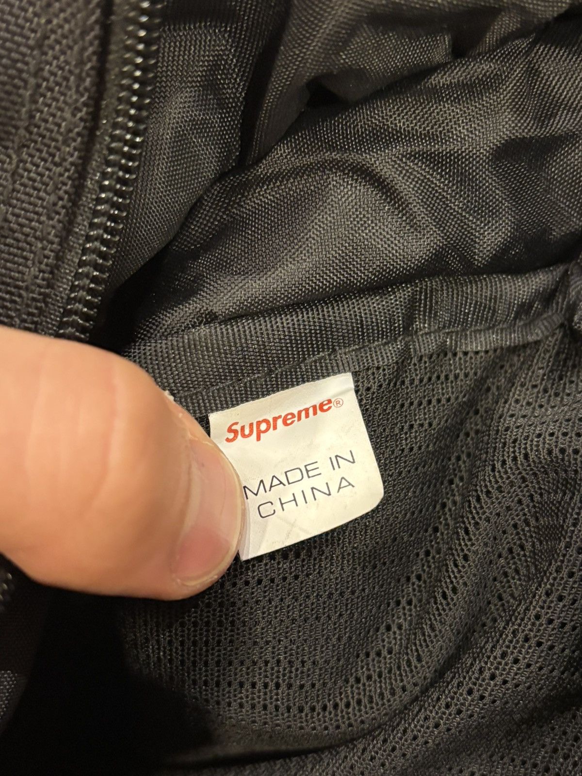 Supreme Supreme Logo Side Bag - Black Size ONE SIZE - 4 Thumbnail