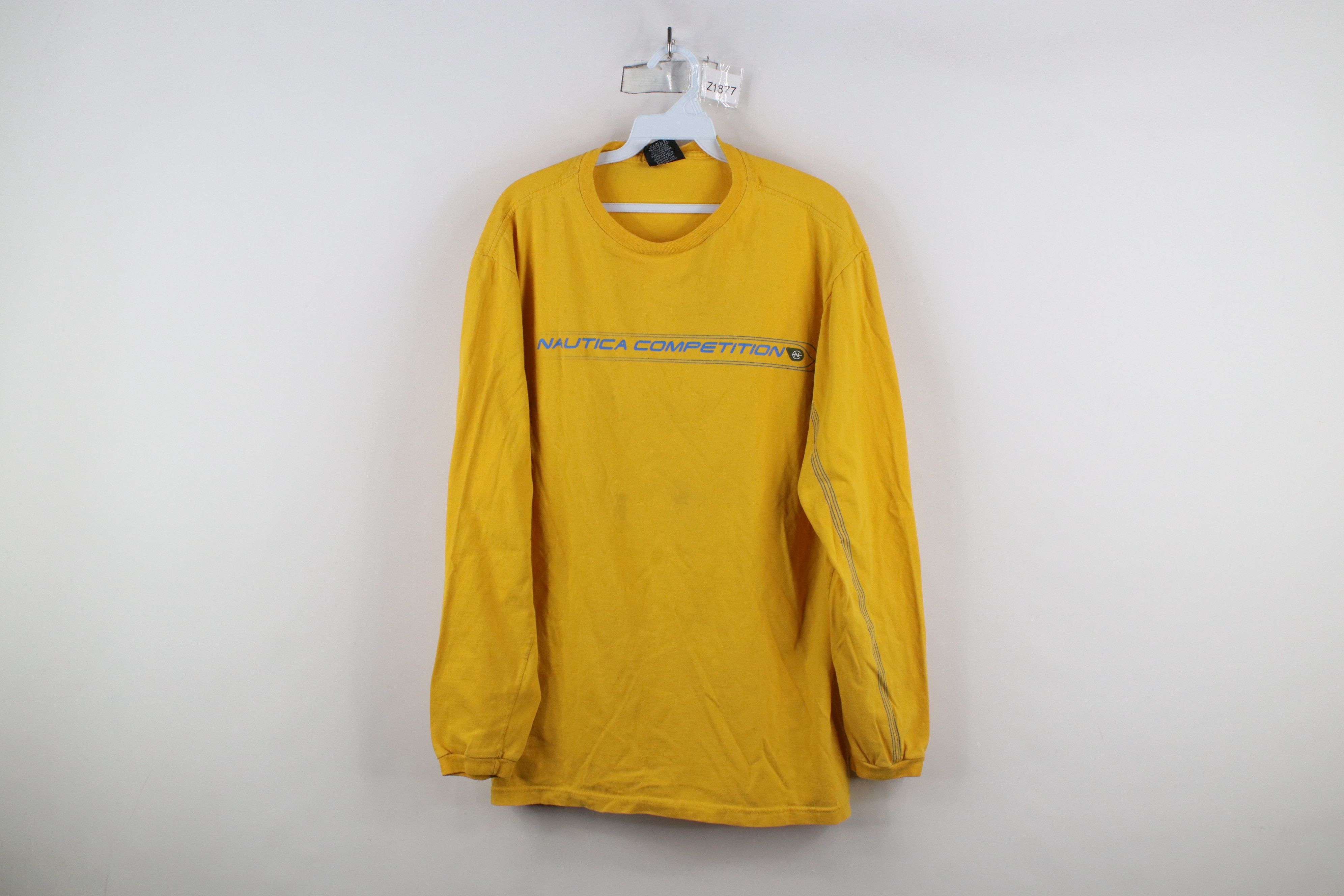 Nautica × Vintage Vintage 90s Nautica Competition Out Long Sleeve T-Shirt USA Size US M / EU 48-50 / 2 - 1 Thumbnail