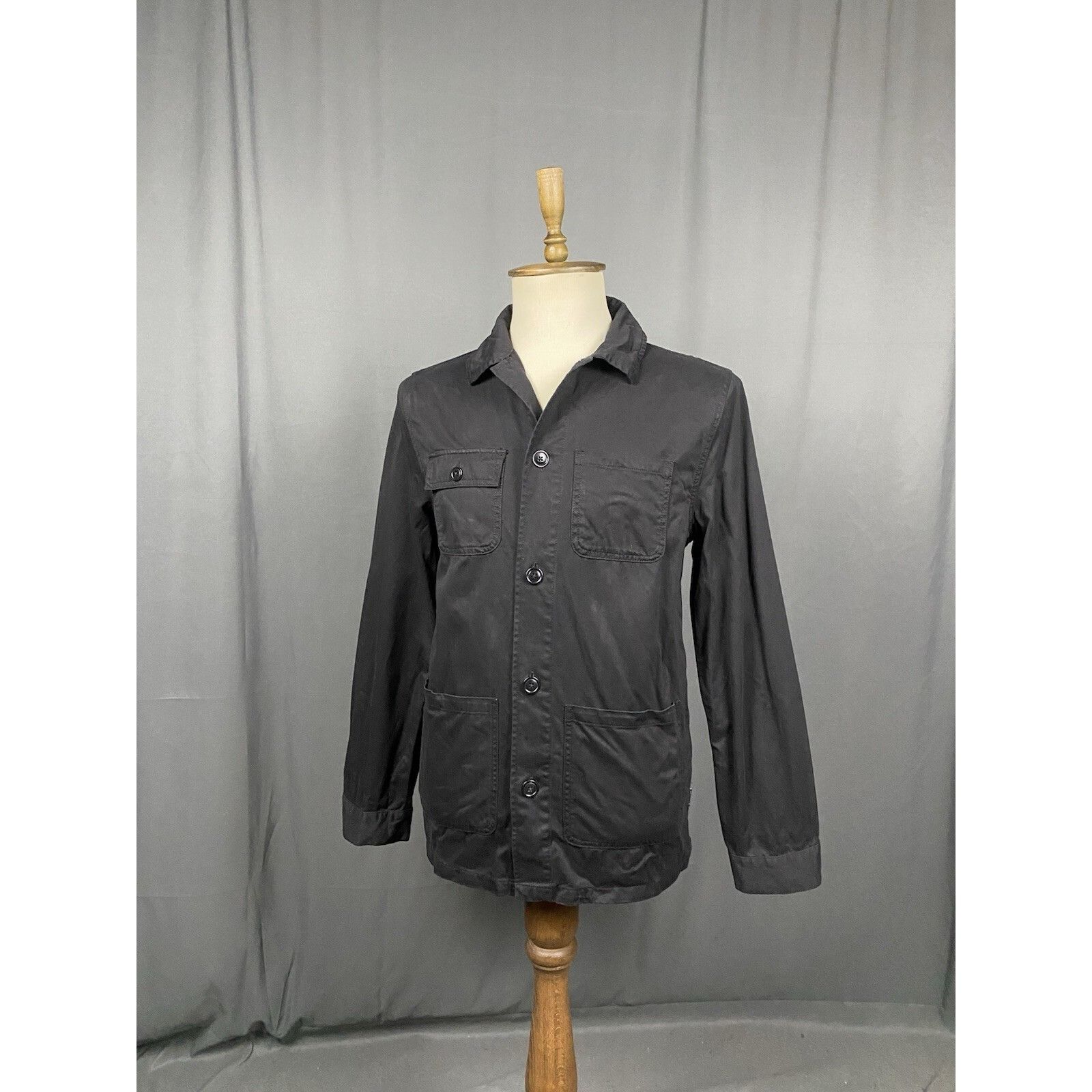 Barbour Barbour Garment Dyed Black Multipocket Utility Field Sportco Size US M / EU 48-50 / 2 - 2 Thumbnail