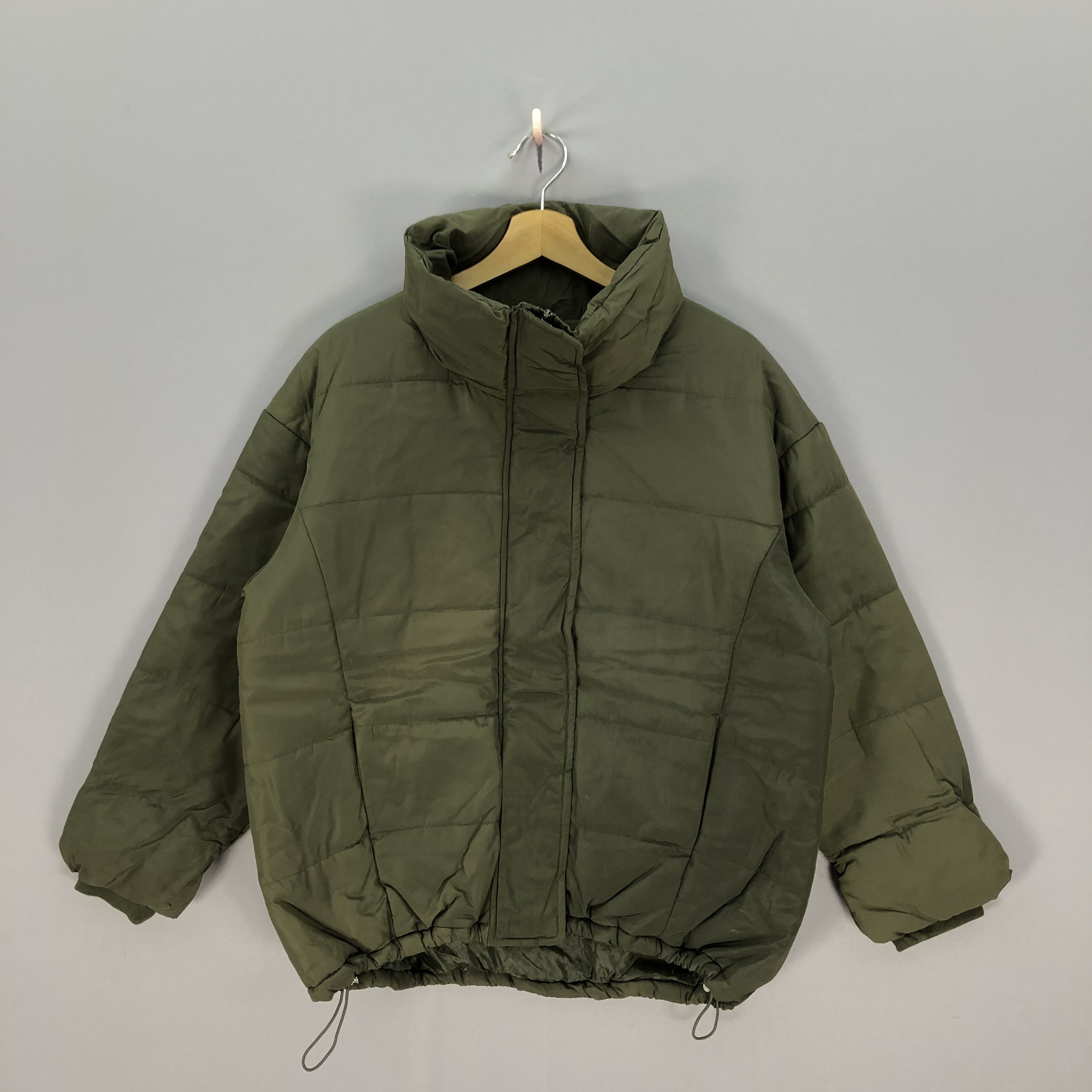 Japanese Brand × Vintage Vintage 90s HK Works Athle Japanese Puffer Jackets Size US L / EU 52-54 / 3 - 1 Thumbnail
