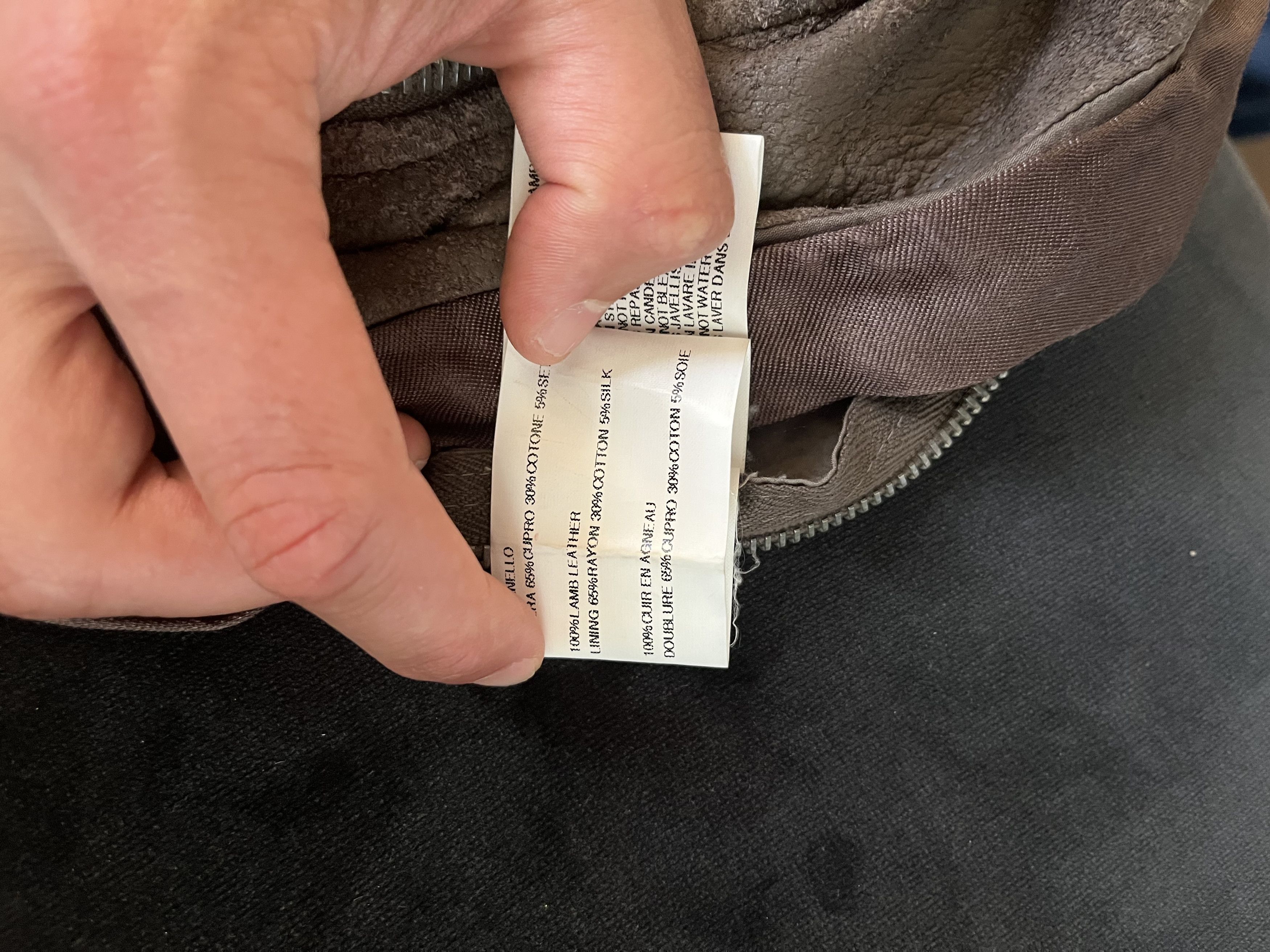 Rick Owens Rick Owens Blistered Cracked Lamb Leather Jacket Size US XXL / EU 58 / 5 - 18 Thumbnail