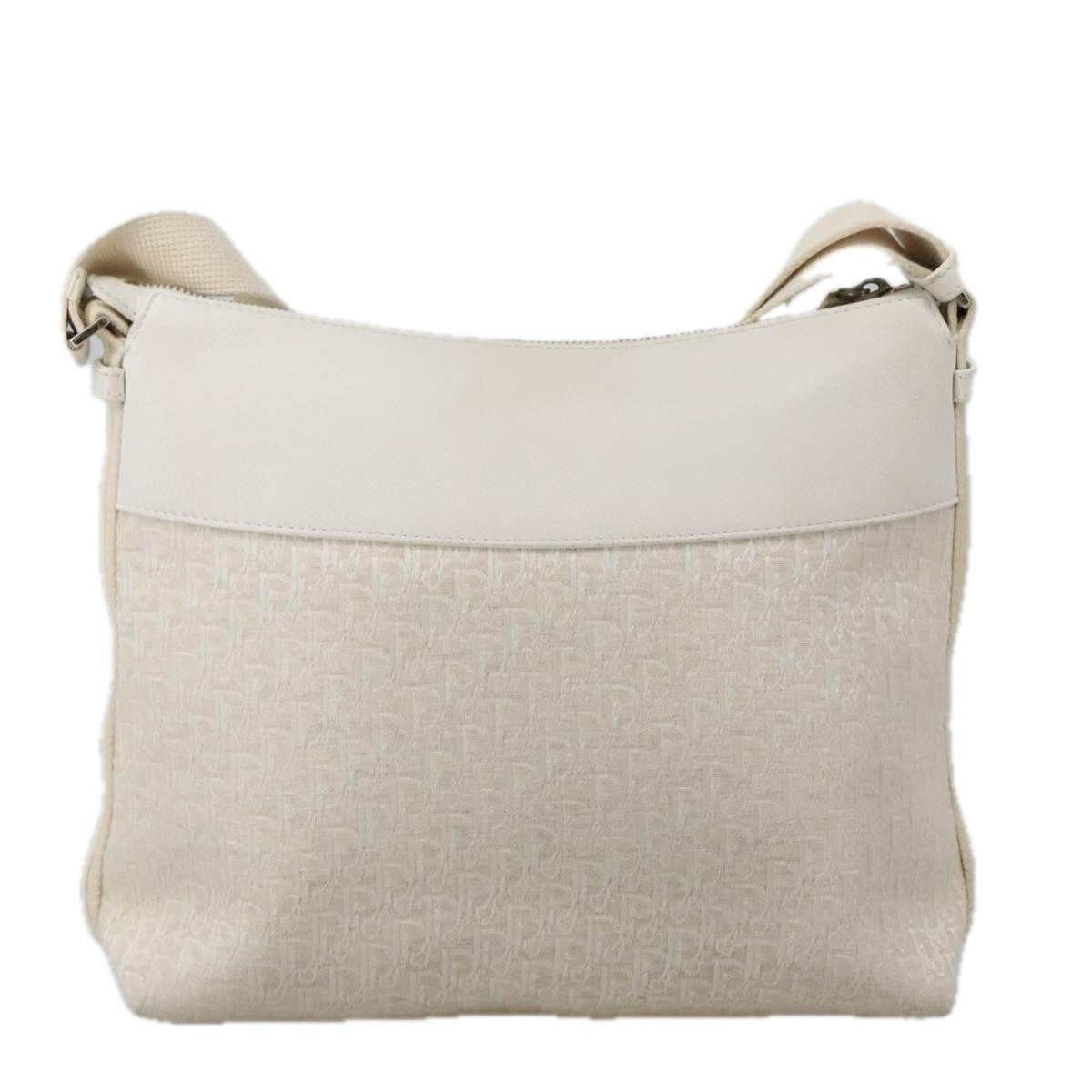 Dior DIOR Trotter Canvas Shoulder Bag White Size ONE SIZE - 3 Thumbnail