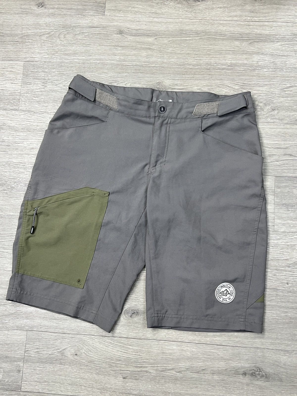 Maloja Maloja RetoM Men’s MTB Cargo Cycling Shorts Grey Sz M Size US 34 / EU 50 - 2 Thumbnail