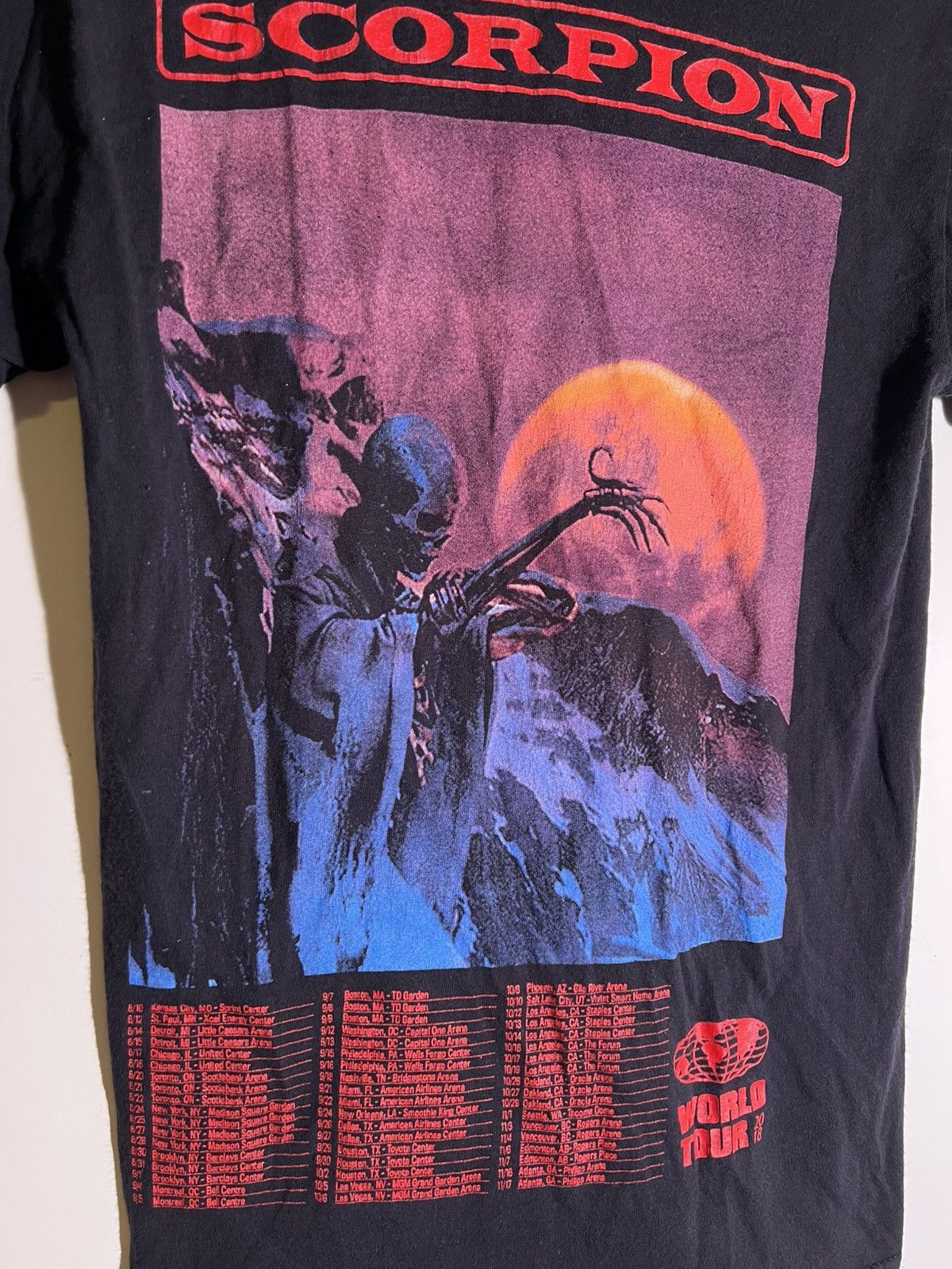 Rap Tees 2018 Drake Scorpion Rapper Rap Tour Album Streetwear T Shirt Size US S / EU 44-46 / 1 - 3 Thumbnail
