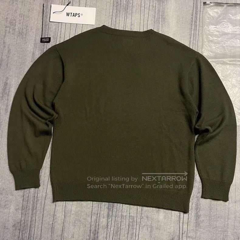 Wtaps Wtaps Knitted printed wool hoodie Size US L / EU 52-54 / 3 - 2 Thumbnail