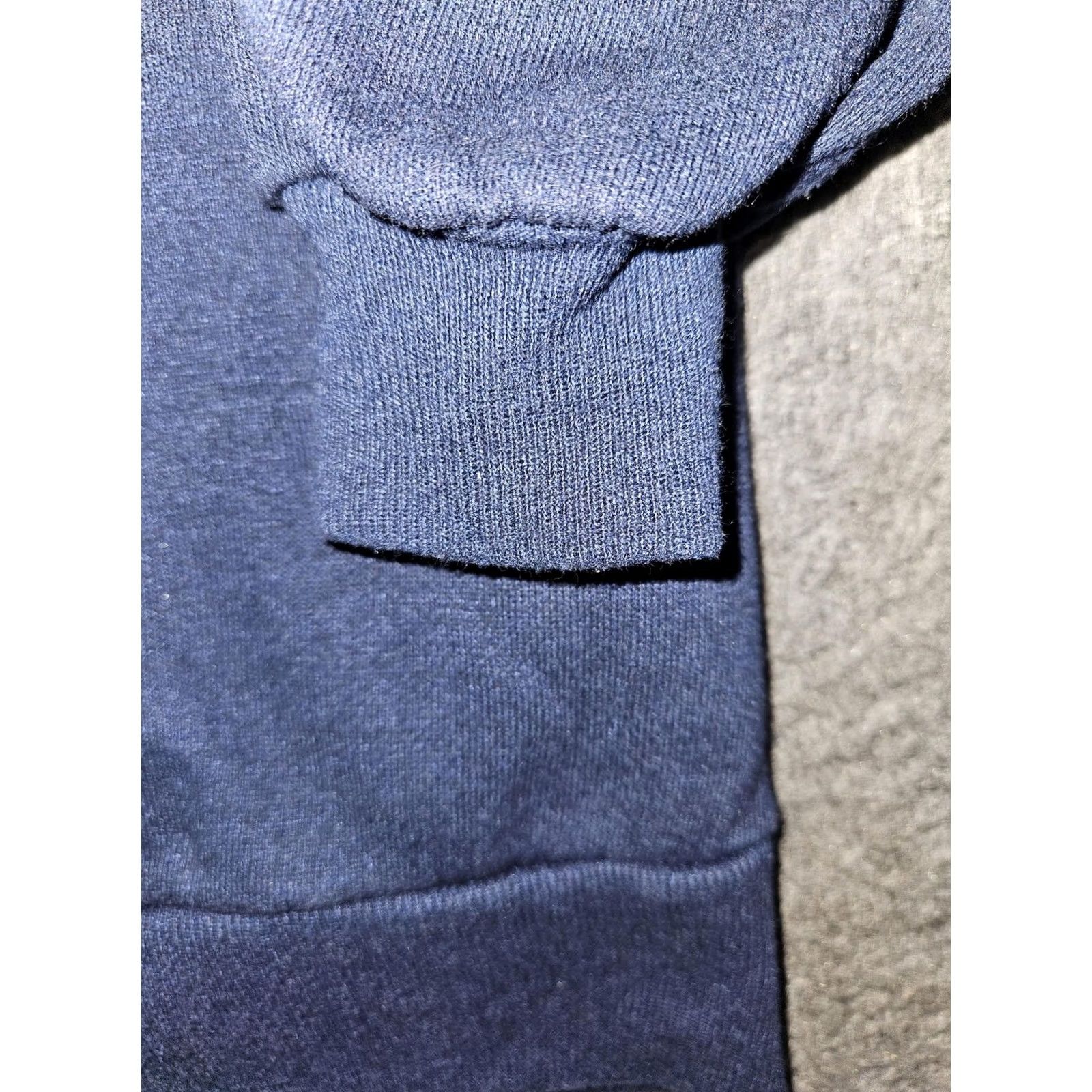 Vintage VINTAGE Morning Sun Top Stitch Sweatshirt Womens Large Pullover Navy Blue Embroidered Rain Rain Go Away Animals 90s Made USA Mens/Womens Size L / US 10 / IT 46 - 6 Thumbnail