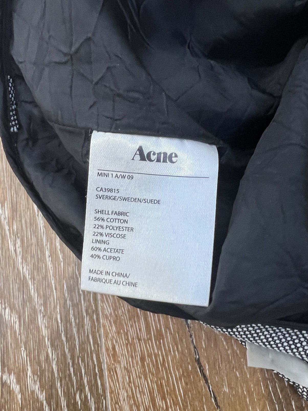 Acne Studios Acne studios mini 1 A/W 09 Skirt Size 29" - 4 Thumbnail