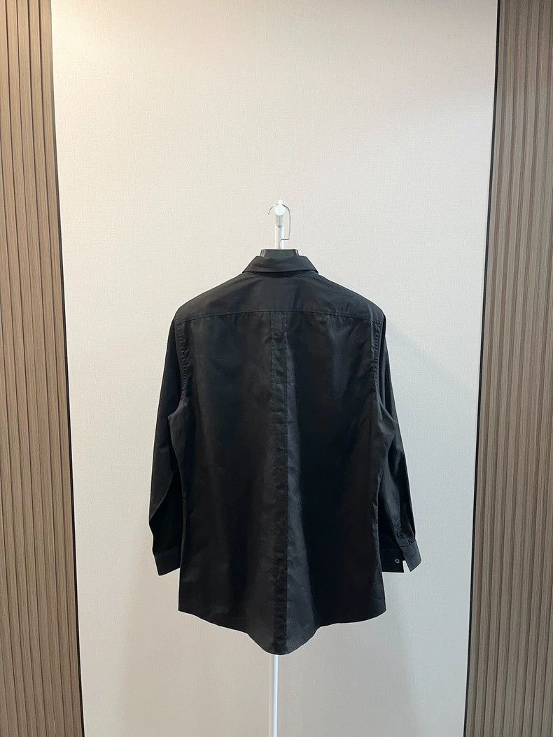 Gucci Gucci Black pocket double G letter logo long-sleeved shirt Size US XS / EU 42 / 0 - 2 Thumbnail