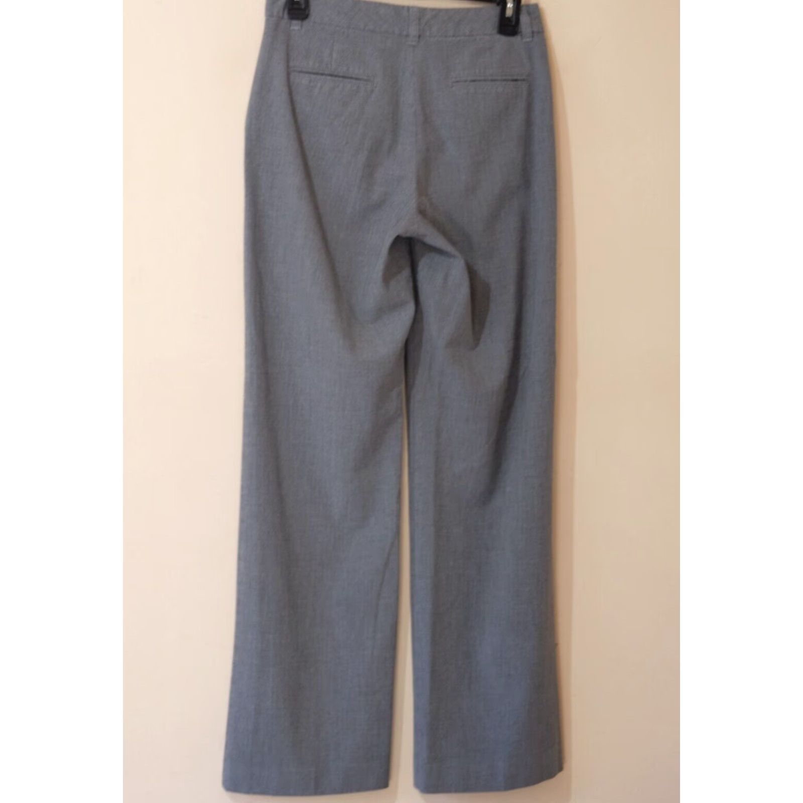 Old Navy Old Navy At Waist Esssential Stretch Straight Grey Dress Pants Women's 2 #H5-22 Size 26" / US 2 / IT 38 - 5 Thumbnail