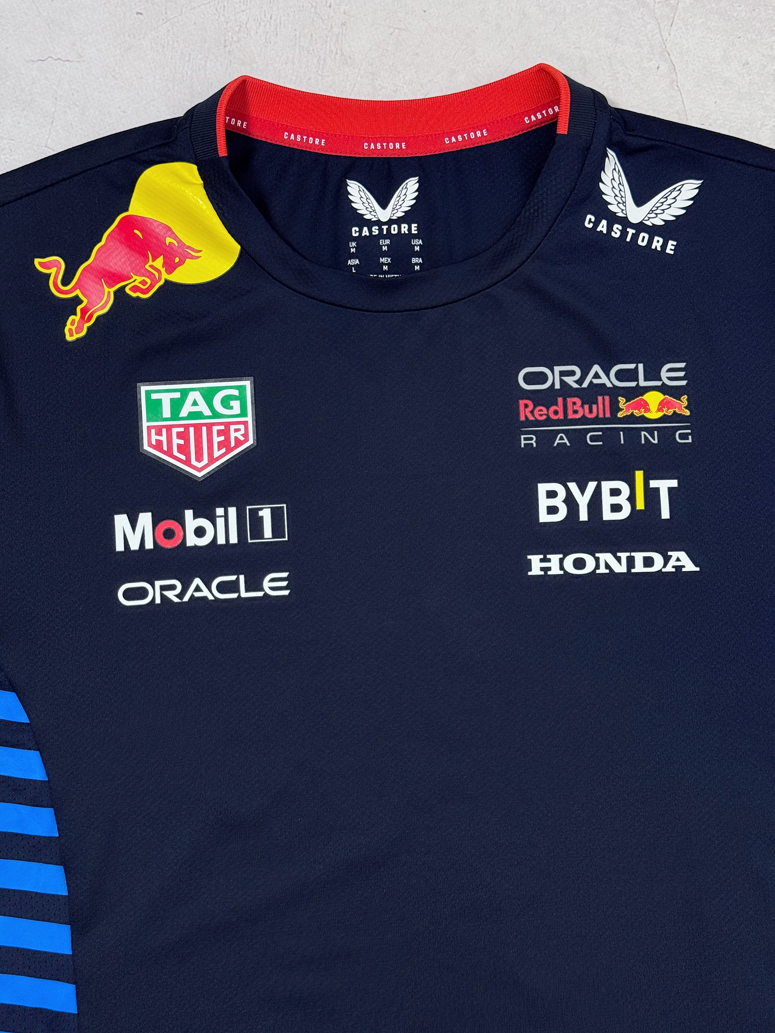 Castore 2024 Oracle Red Bull Racing Formula1 Team T-Shirt by Castore Size US M / EU 48-50 / 2 - 7 Thumbnail