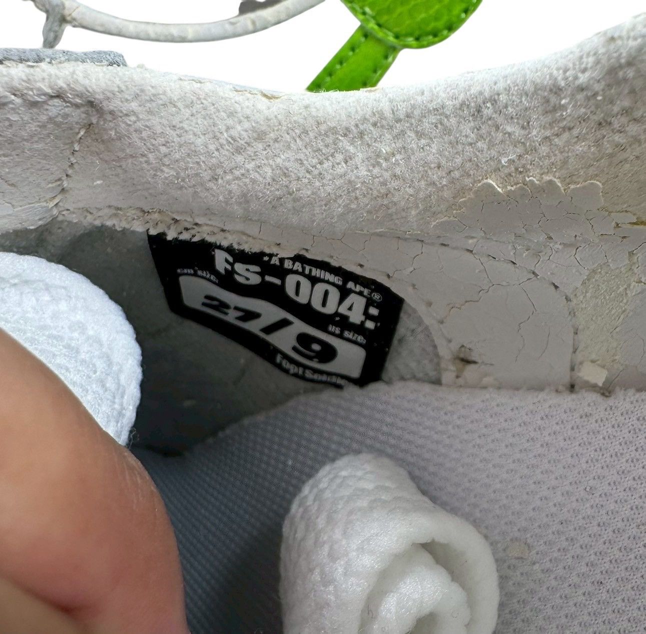 Bape BAPE Skull Sta White/Green snake Size US 9 / EU 42 - 8 Thumbnail