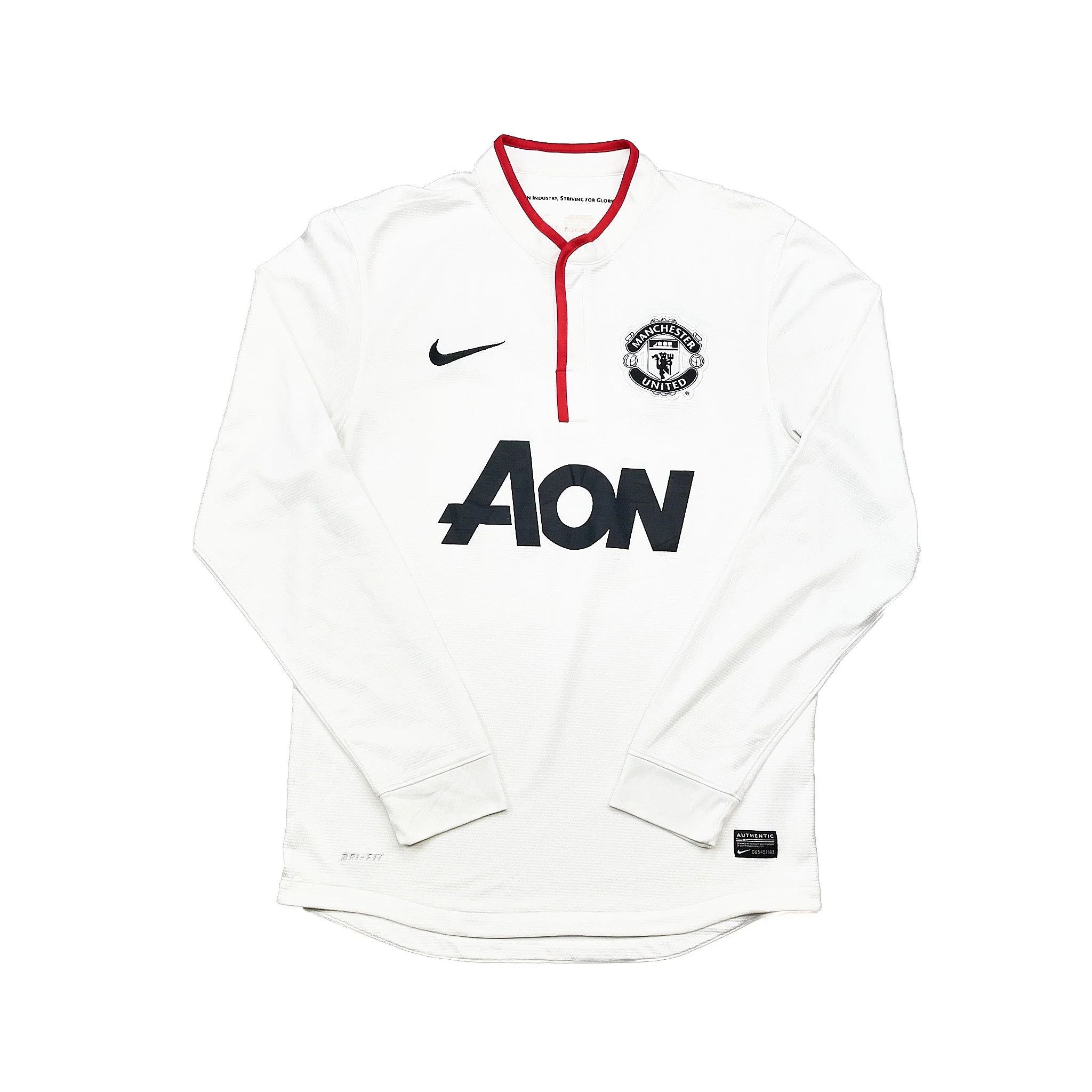 Other 2012/14 Manchester United Rooney #10 L/S Away Jersey Size US L / EU 52-54 / 3 - 2 Thumbnail