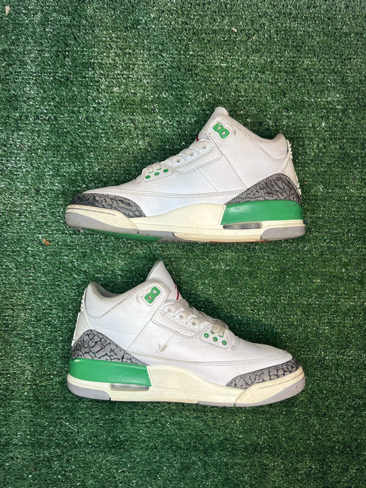 Jordan Brand Air Jordan 3 Retro 'Lucky Green' Women’s Size 8.5 CK9246-136 Size US 8.5 / IT 38.5 - 3 Thumbnail