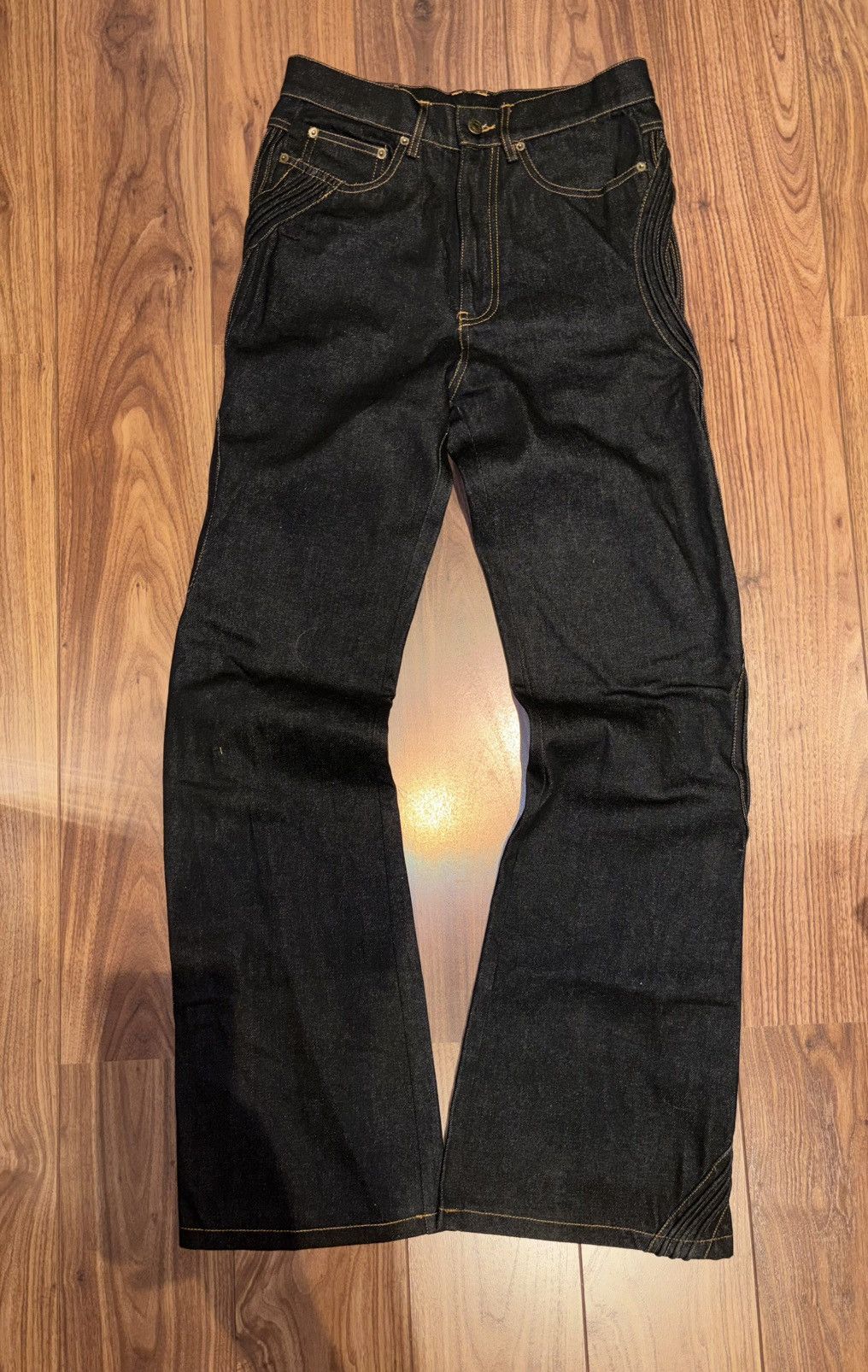 Other Xwore Raw Denim Jeans Waved Denim Size US 30 / EU 46 - 1 Thumbnail