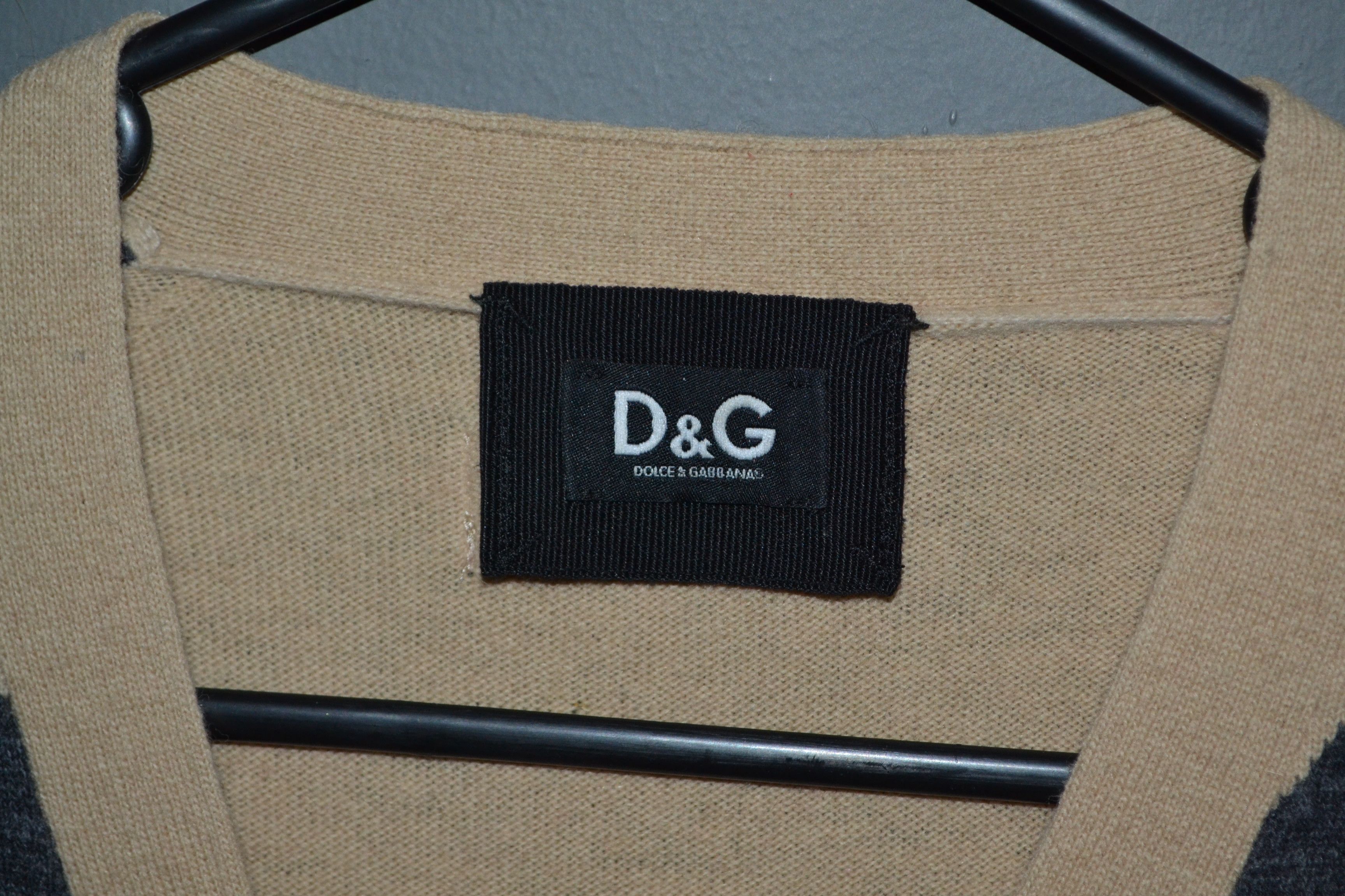 Dolce & Gabbana Dolce Gabbana Ombre Argile cardigan 42 IT S Rhombus Gradient Size M / US 6-8 / IT 42-44 - 3 Thumbnail