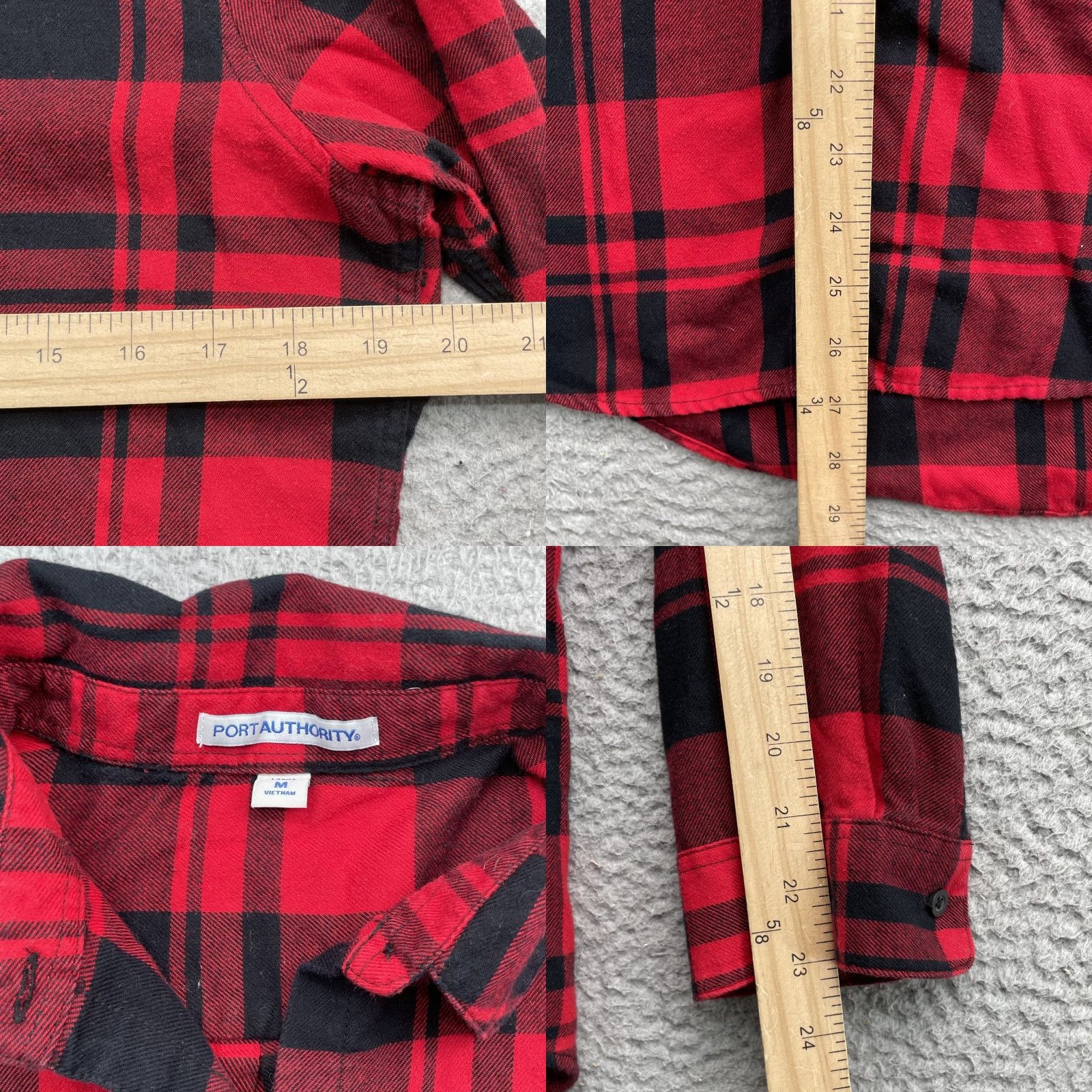 Lucky Brand Lucky Brand Port Authority Flannel Shirt LOT 2 Men Med Outdoors Hike Grunge Camp Shirt Size US M / EU 48-50 / 2 - 8 Thumbnail