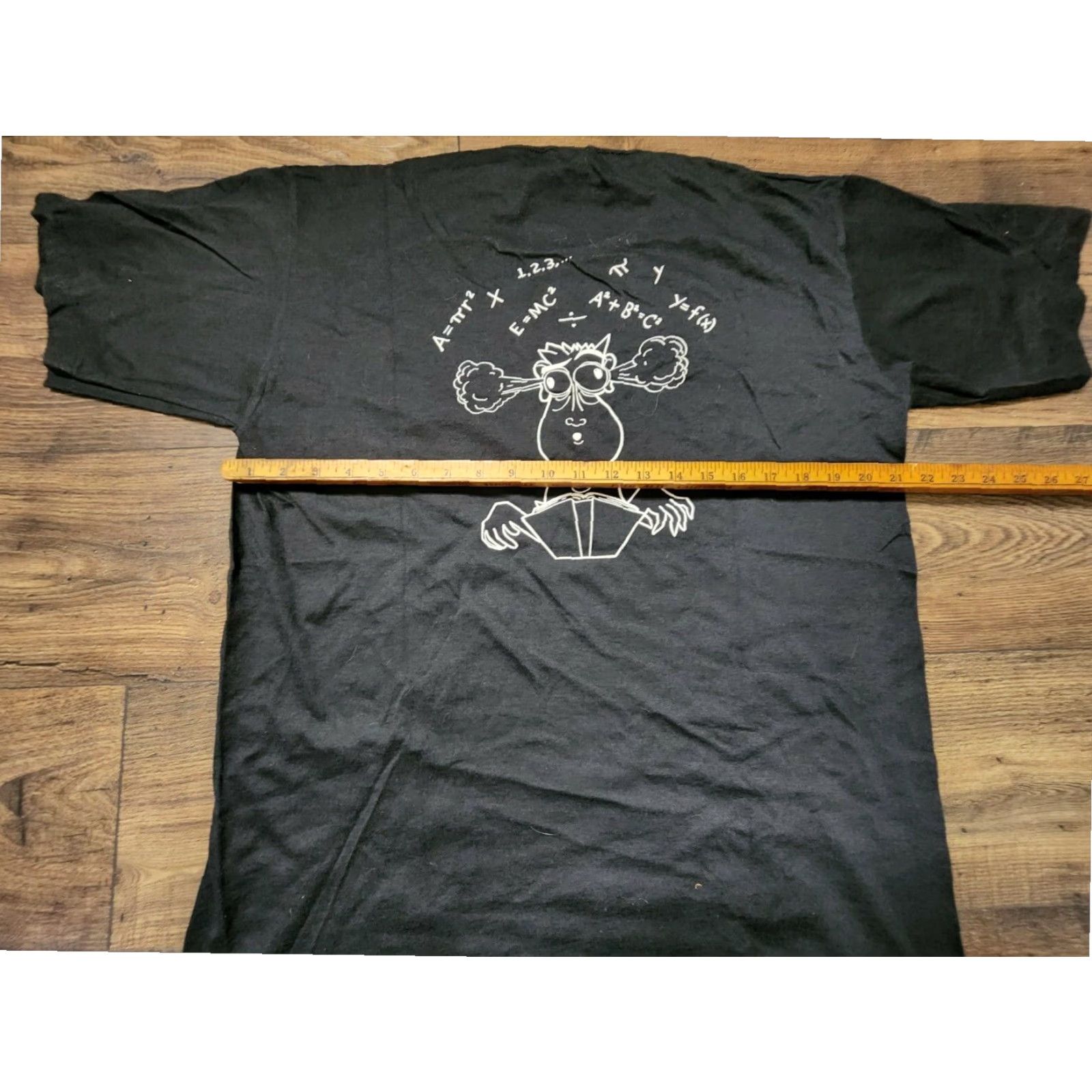 Jerzees VINTAGE 1993 FL State Math Champions Graphic Tee Mens XL Black Cotton Blend Size US XL / EU 56 / 4 - 5 Thumbnail