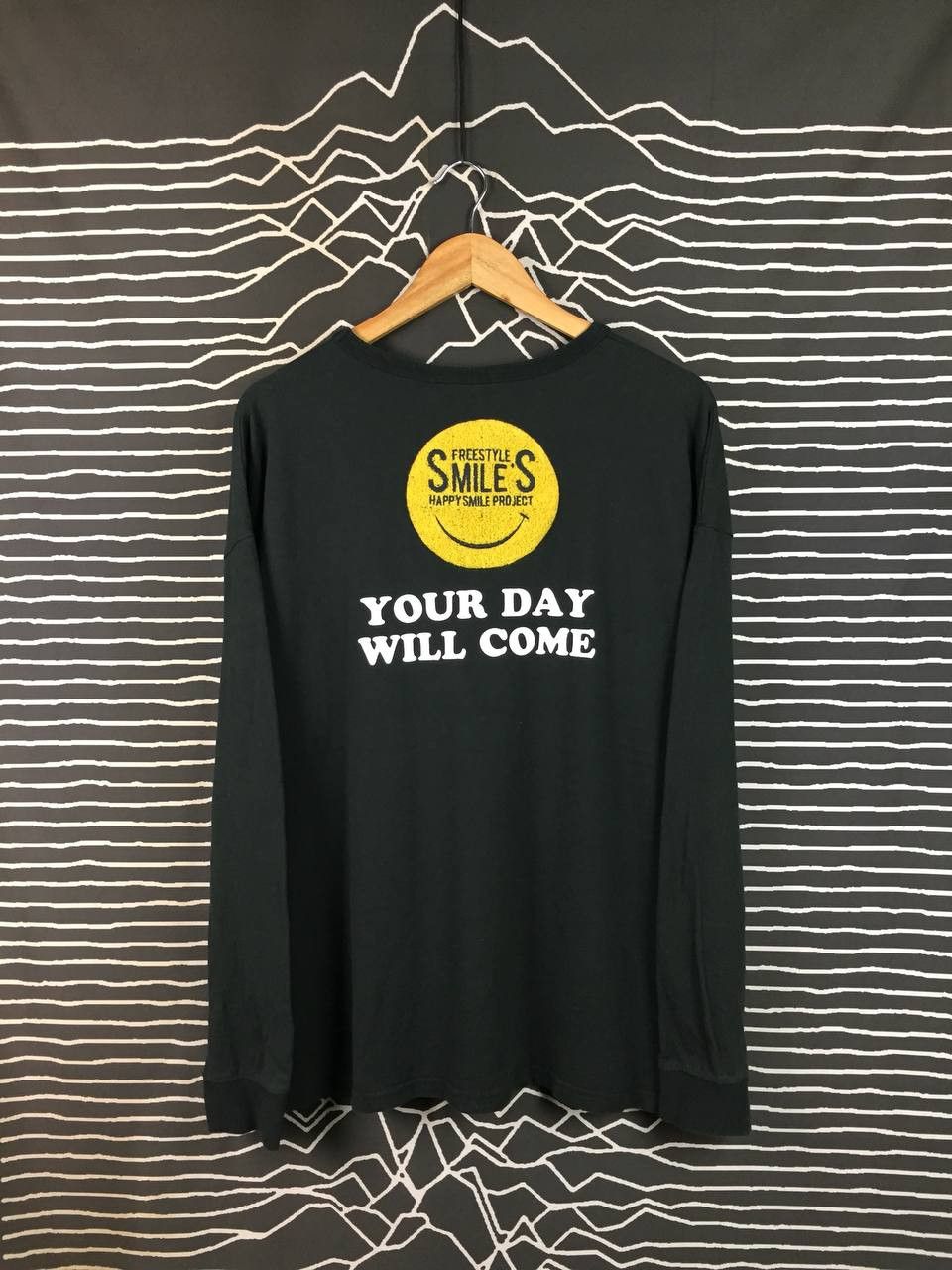 Japanese Brand SMILE’S Happy Smile Project Oversized Long Sleeve Tee Size US M / EU 48-50 / 2 - 2 Thumbnail