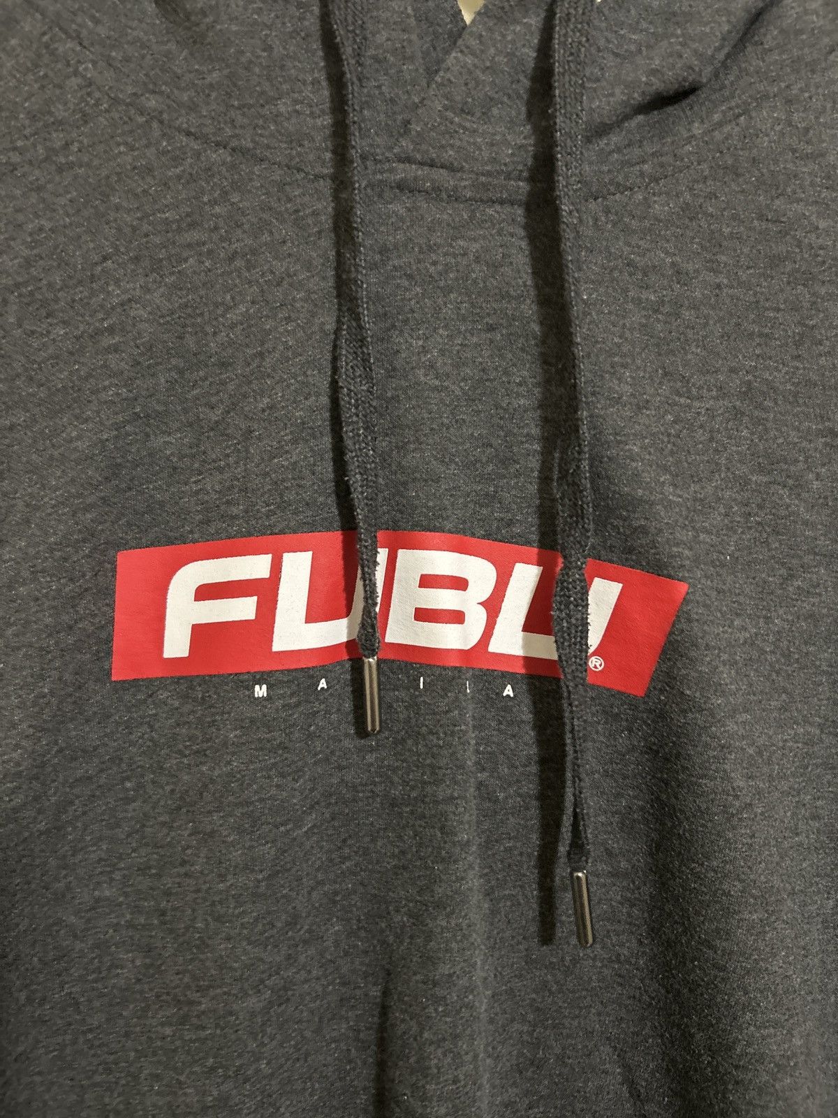 Fubu Y2K grey fubu hoodie Size US XL / EU 56 / 4 - 4 Thumbnail