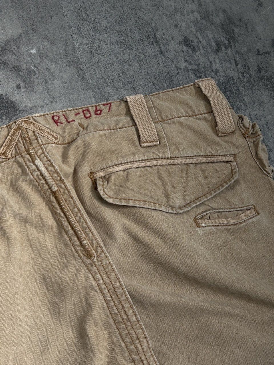 Polo Ralph Lauren Polo Ralph Lauren Vintage Paratrooper Military Pant Cargo Size US 33 - 15 Thumbnail
