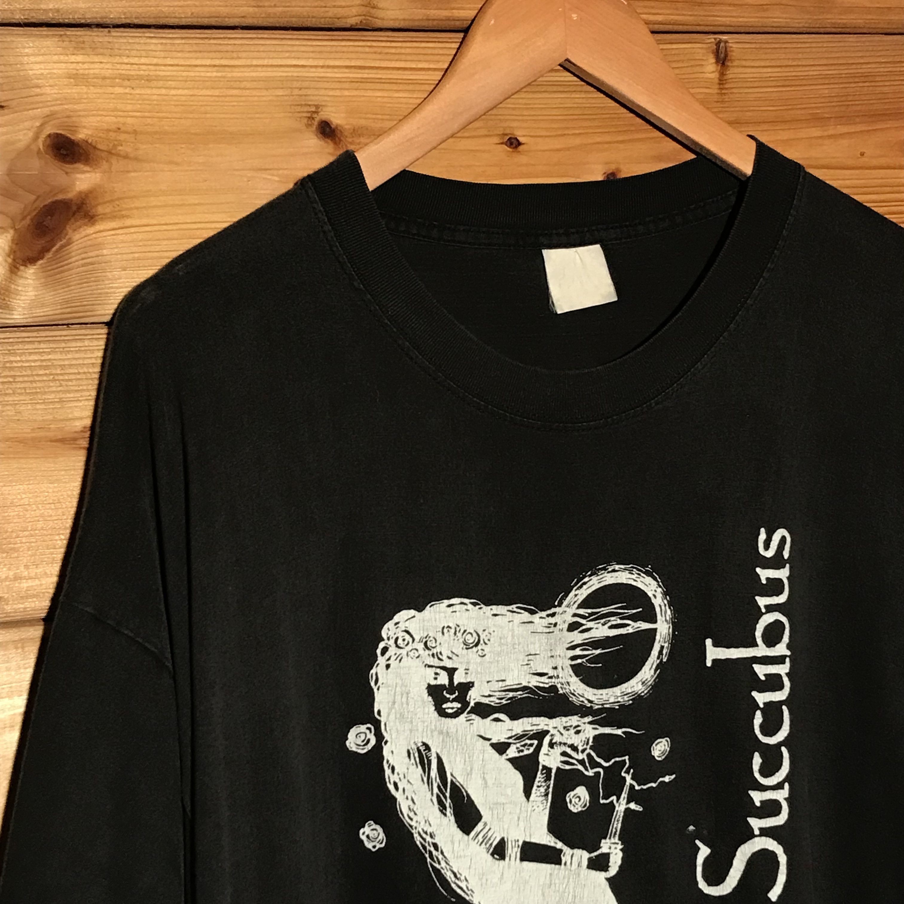 Band Tees × Vintage 90s Vintage Incubus Succubus Centre Sketch Faded Band Tee Size US XL / EU 56 / 4 - 7 Thumbnail