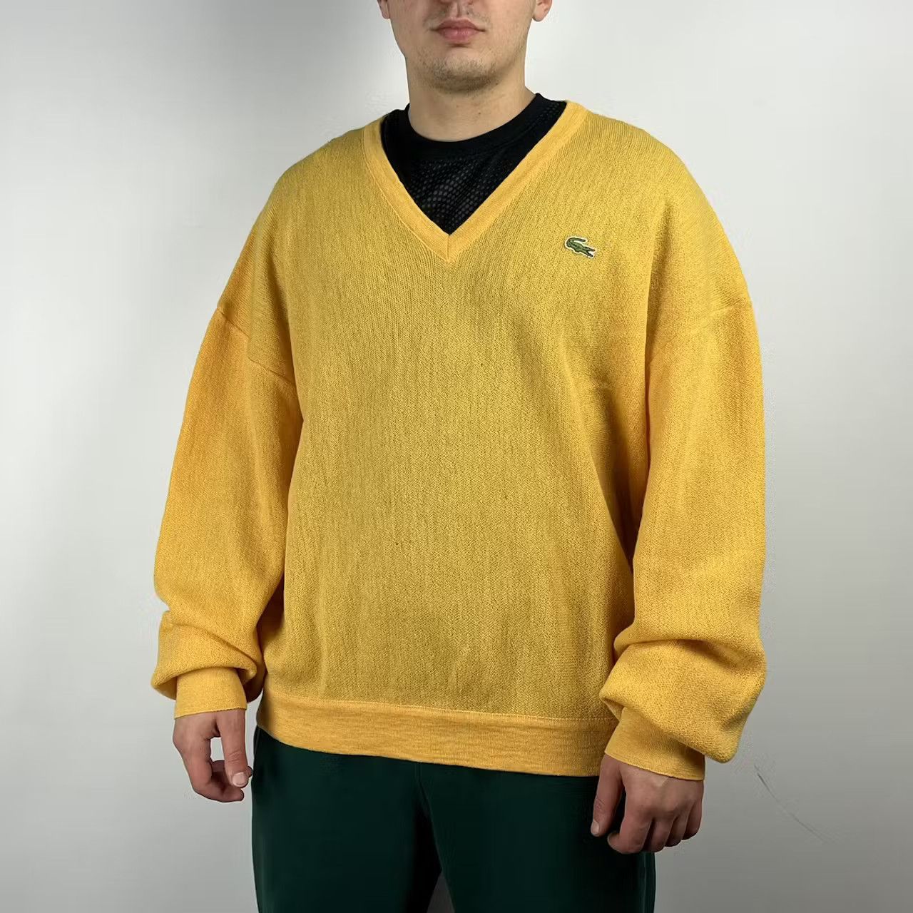 Lacoste Vintage Lacoste sweater made in france size XXL Size US XXL / EU 58 / 5 - 1 Thumbnail