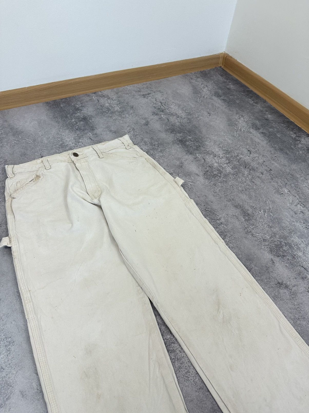 Dickies Vintage Dickies Distressed USA Carpenter Cargo Utility Pants Size US 30 / EU 46 - 9 Thumbnail