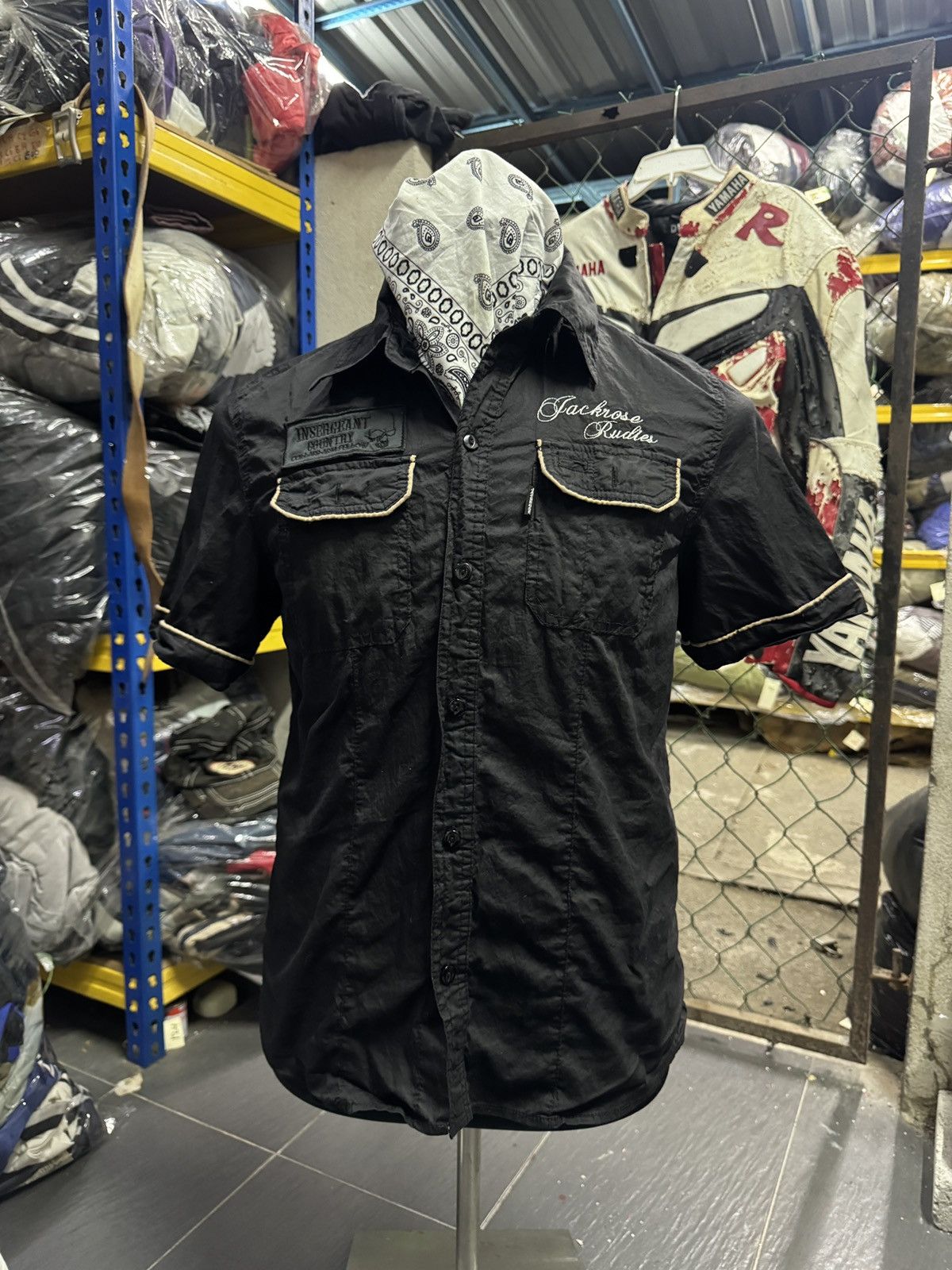If Six Was Nine × Seditionaries JACKROSE COLLARS PUNK SHIRT Size US M / EU 48-50 / 2 - 1 Thumbnail