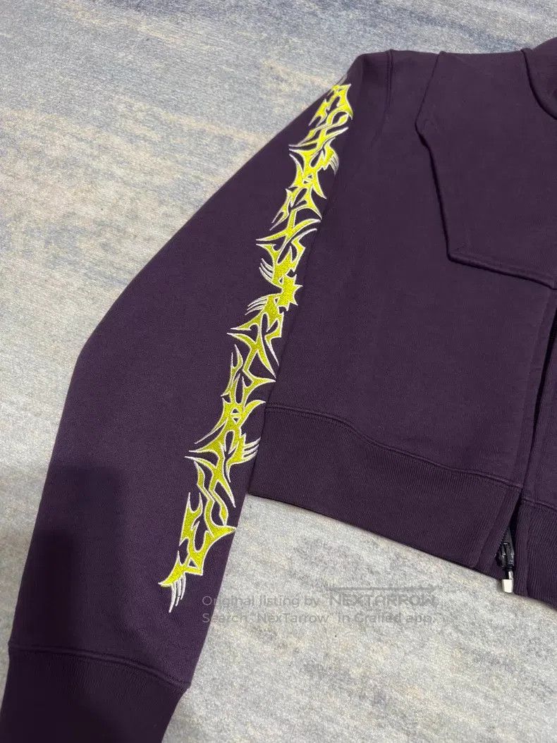 Vetements VETEMENTS Reversible Pocket Embroidered Purple Sanskrit Zi Size US M / EU 48-50 / 2 - 2 Thumbnail