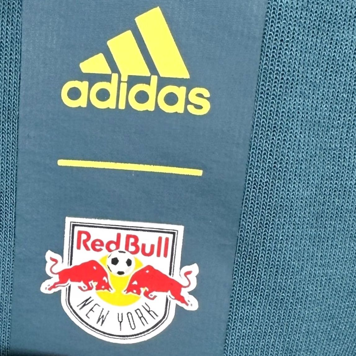 Adidas VINTAGE New York Red Bulls Adidas Pants Mens M Teal Navy Soccer Jogger Activewear Size US 31 - 5 Thumbnail