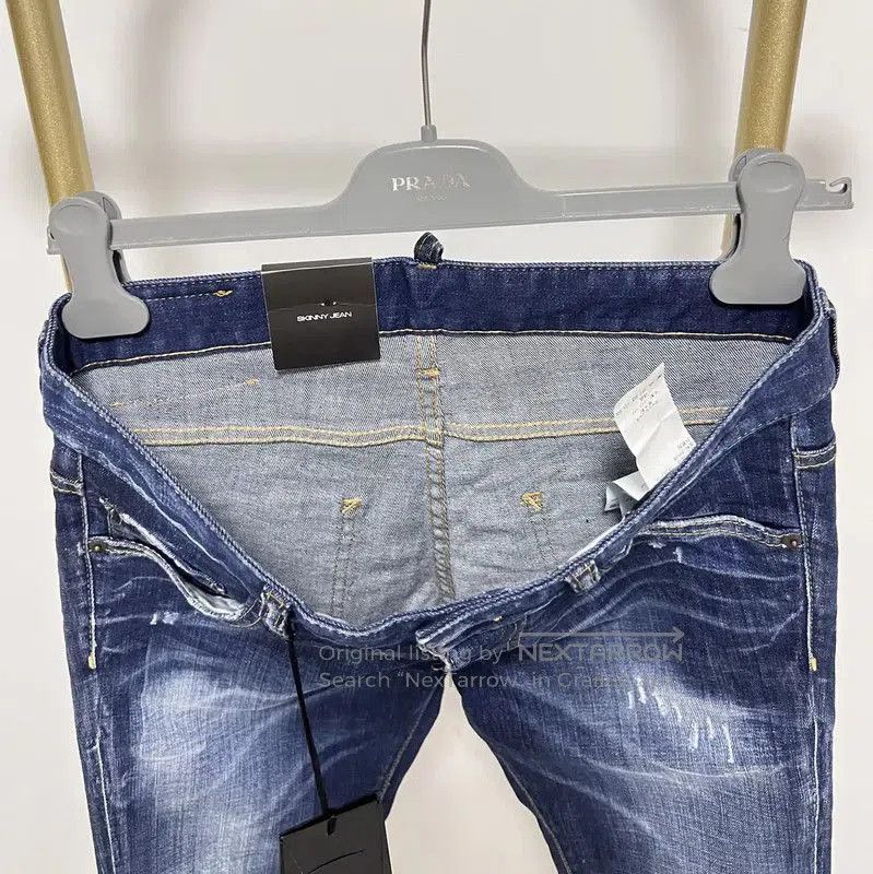 Dsquared2 DSQUARED2 Men's Casual Pants in Deep Blue . Size US 27 - 7 Thumbnail