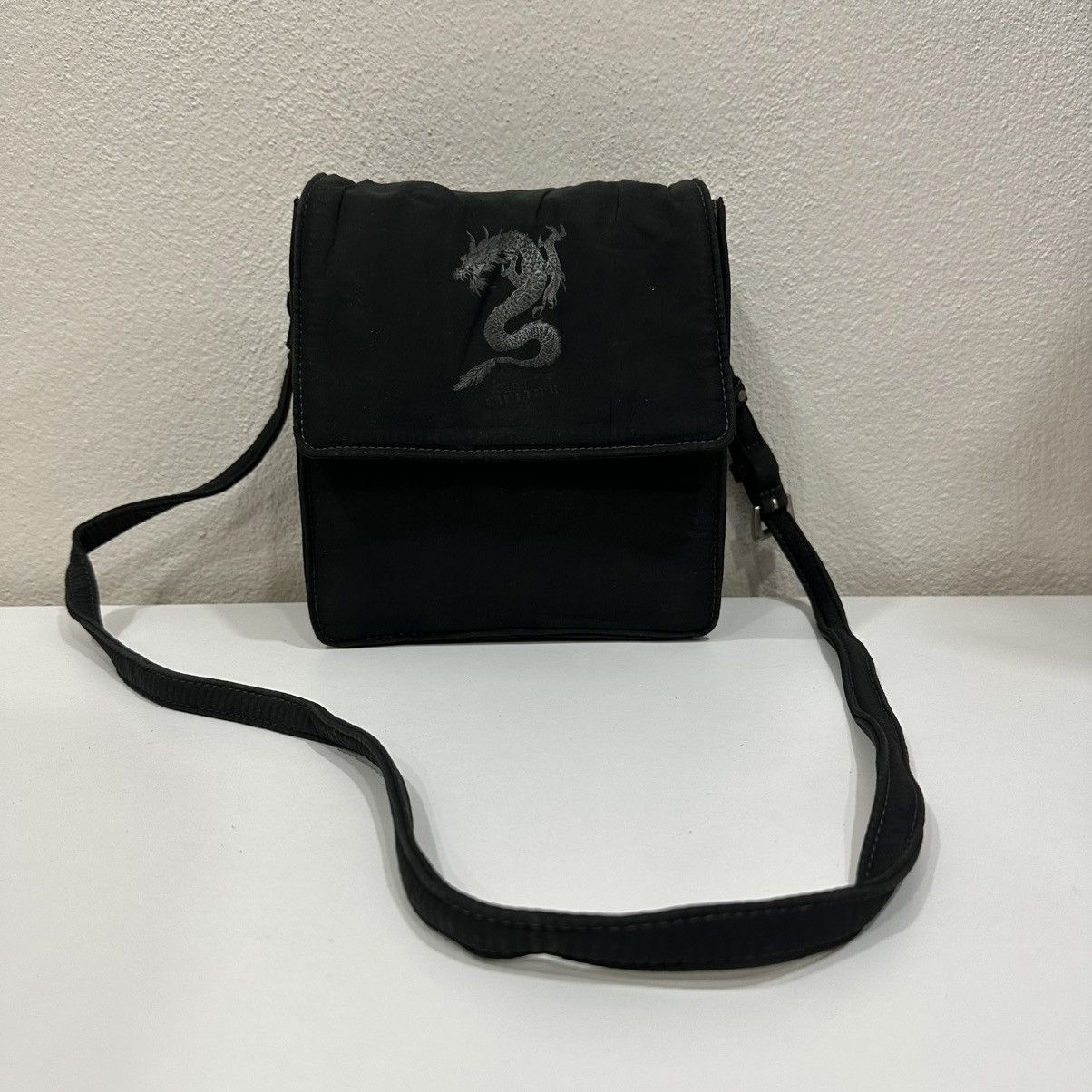 Jean Paul Gaultier ‼️LASTDROP‼️ JEAN PAUL GAULTIER SHOULDER BAG DRAGON EMBROIDERY Size ONE SIZE - 2 Thumbnail