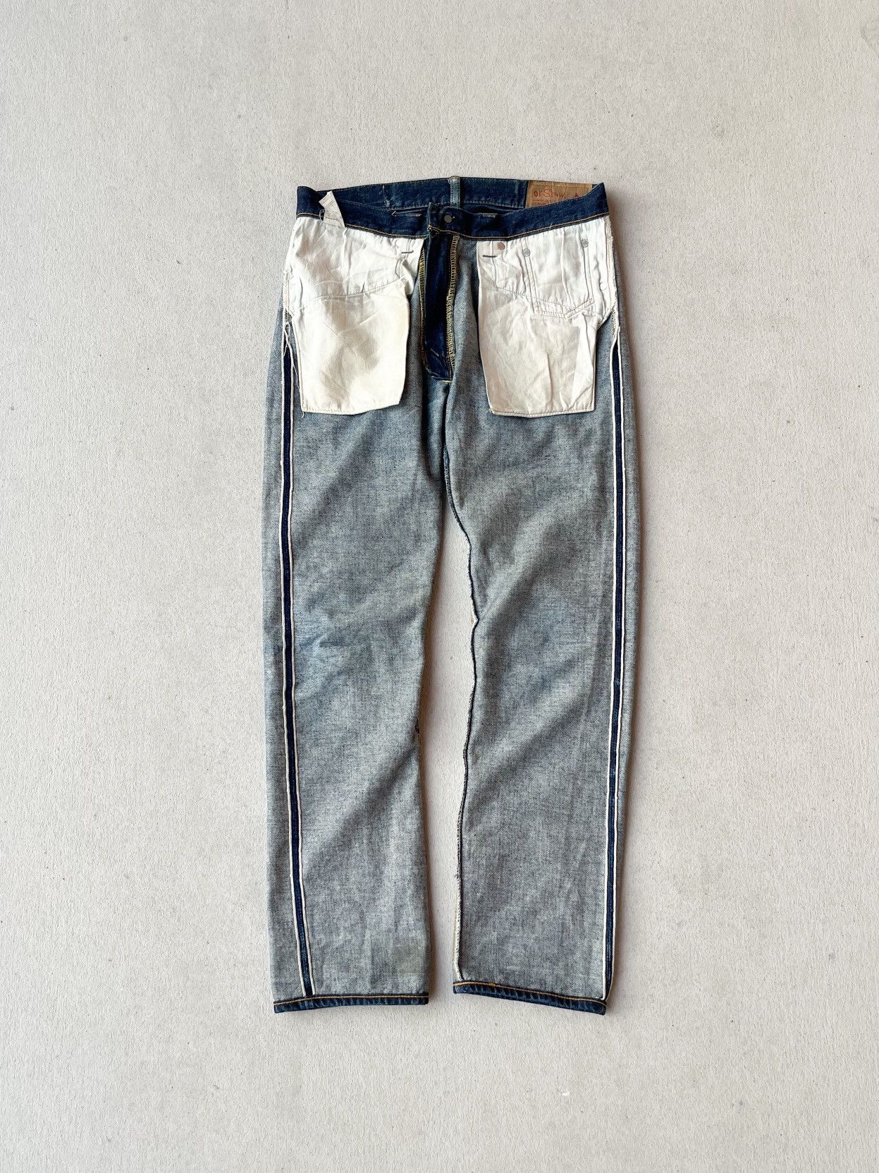 Orslow OrSlow 🇯🇵 LOT 107 Denim selvedge pants Size US 30 / EU 46 - 3 Thumbnail