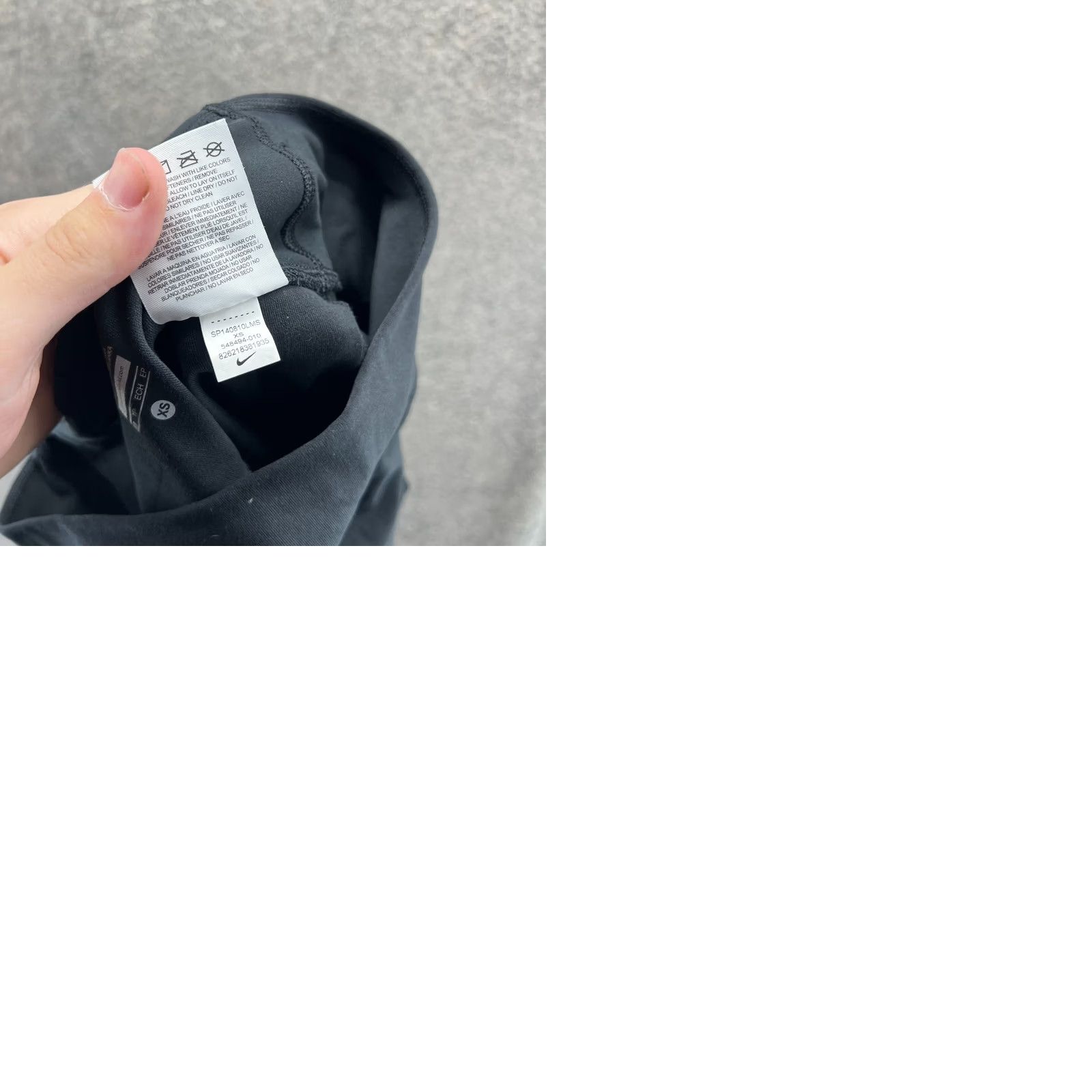 Nike Nike Leggings Womens XS Black Dri-FIT High Waist Capri Athletic Activewear Capri Pants Womens XS Black Nike Leggings Size 26" / US 2 / IT 38 - 9 Thumbnail