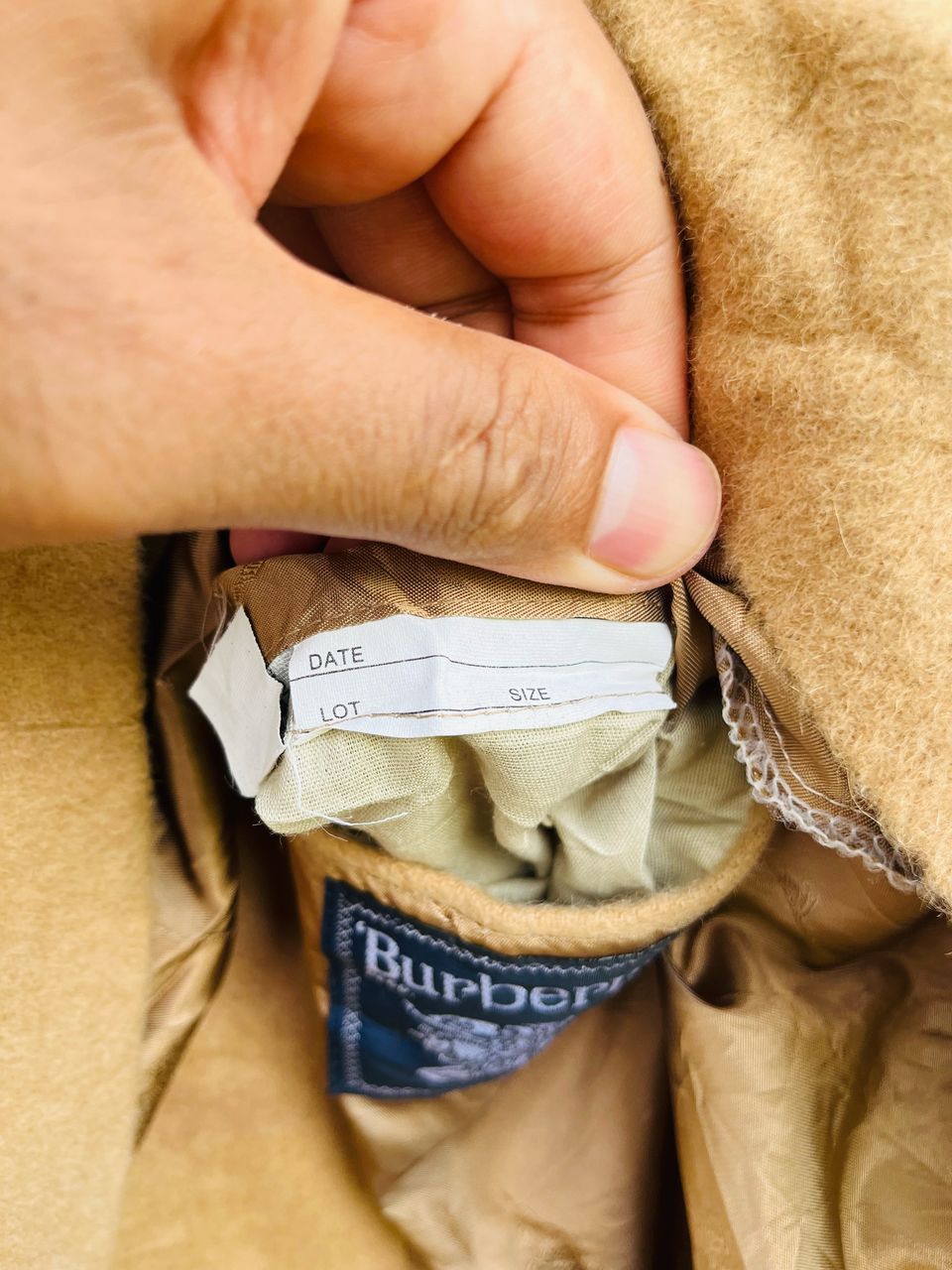Burberry × Vintage Vintage Burberrys Bullocks 100% Pure Camel Hair Wool Jacket Size US L / EU 52-54 / 3 - 14 Thumbnail