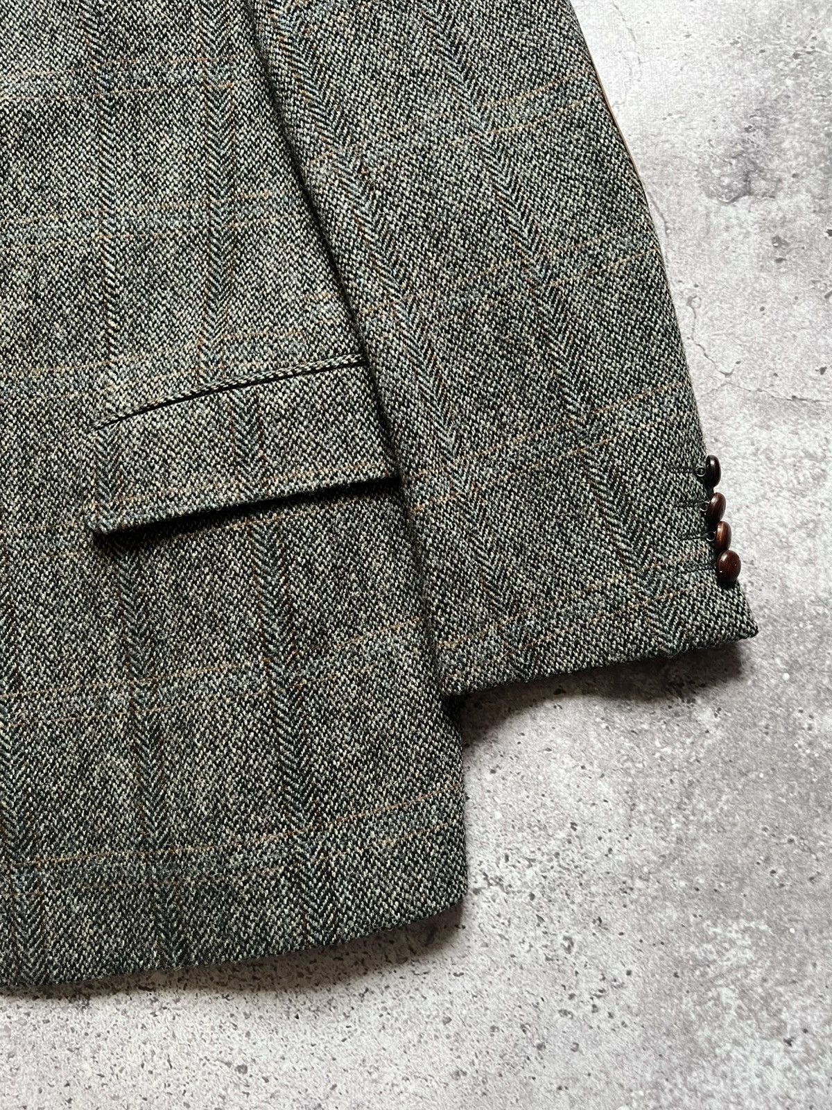 Harris Tweed Harris Tweed Mario Barutti Wool Blazer Jacket Men's Size 40L - 6 Thumbnail